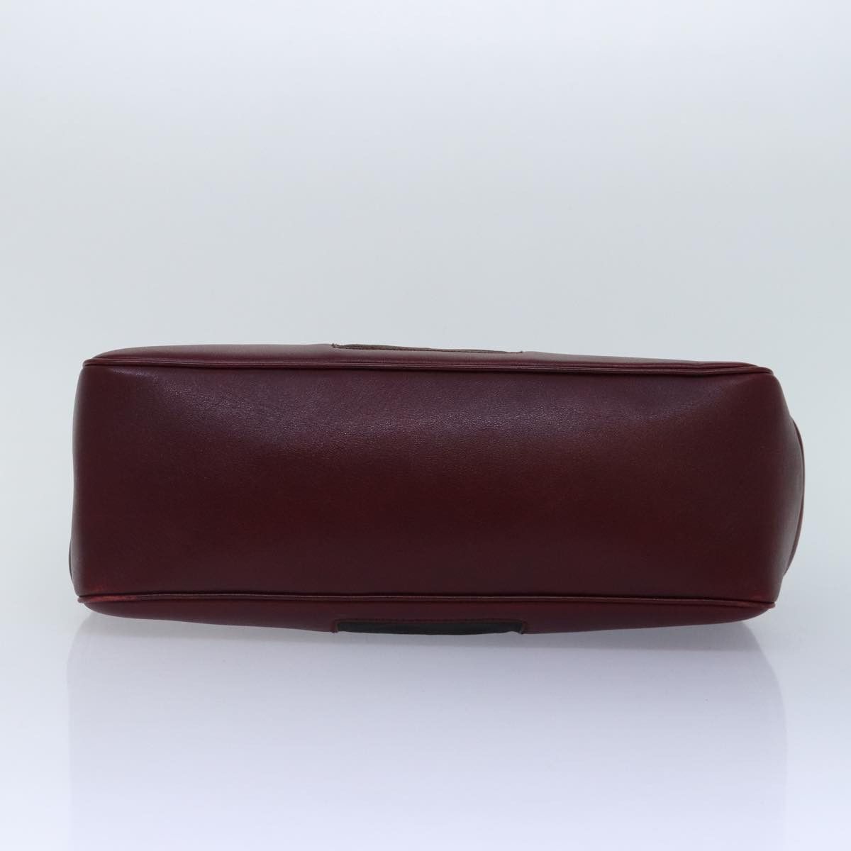 Gucci Burgundy Leather Handbag (Pre-Owned) Size ONE SIZE - 19 Thumbnail