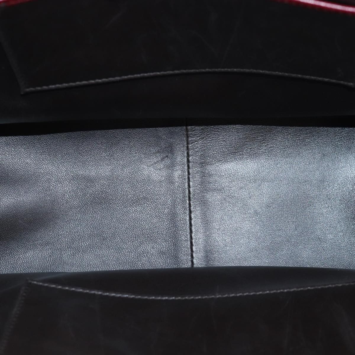 Gucci Burgundy Leather Handbag (Pre-Owned) Size ONE SIZE - 11 Thumbnail