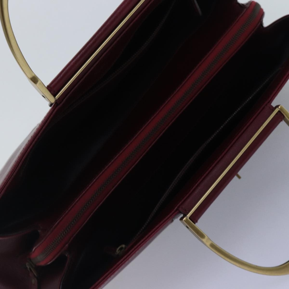 Gucci Burgundy Leather Handbag (Pre-Owned) Size ONE SIZE - 18 Thumbnail