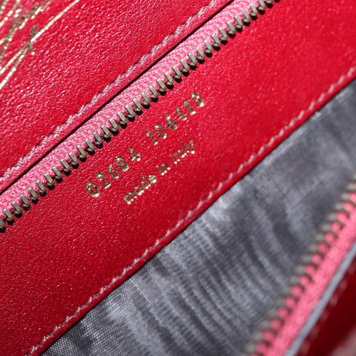 Gucci Burgundy Leather Handbag (Pre-Owned) Size ONE SIZE - 12 Thumbnail