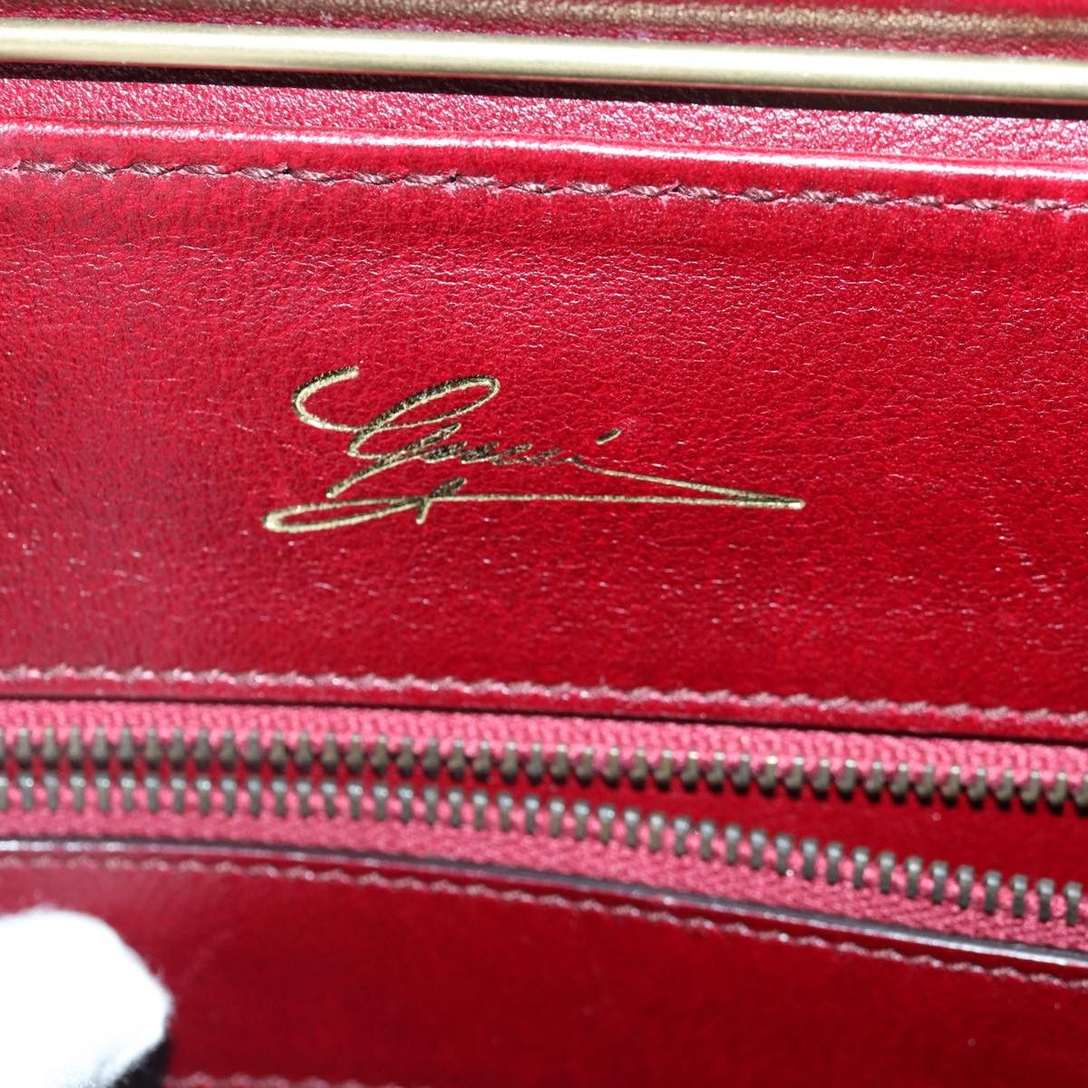 Gucci Burgundy Leather Handbag (Pre-Owned) Size ONE SIZE - 13 Thumbnail