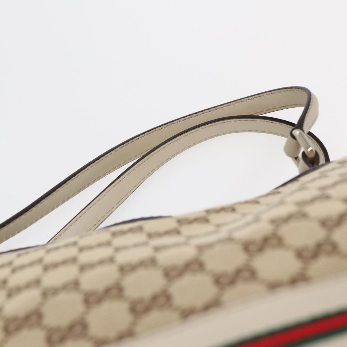 Gucci Sherry Beige Canvas Tote Bag (Pre-Owned) Size ONE SIZE - 16 Thumbnail