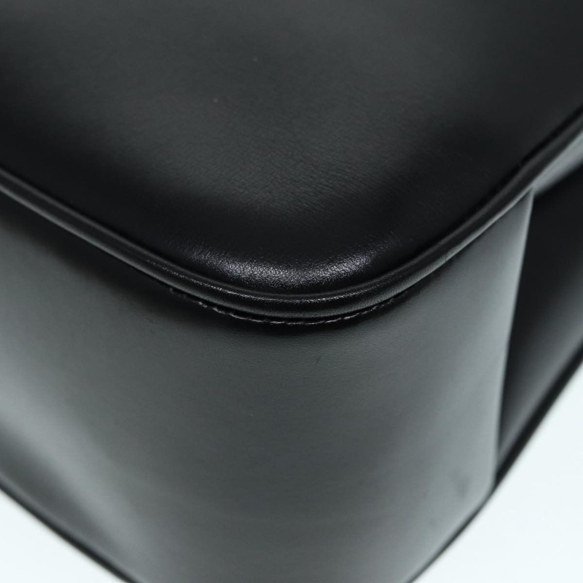Gucci Black Leather Handbag (Pre-Owned) Size ONE SIZE - 14 Thumbnail