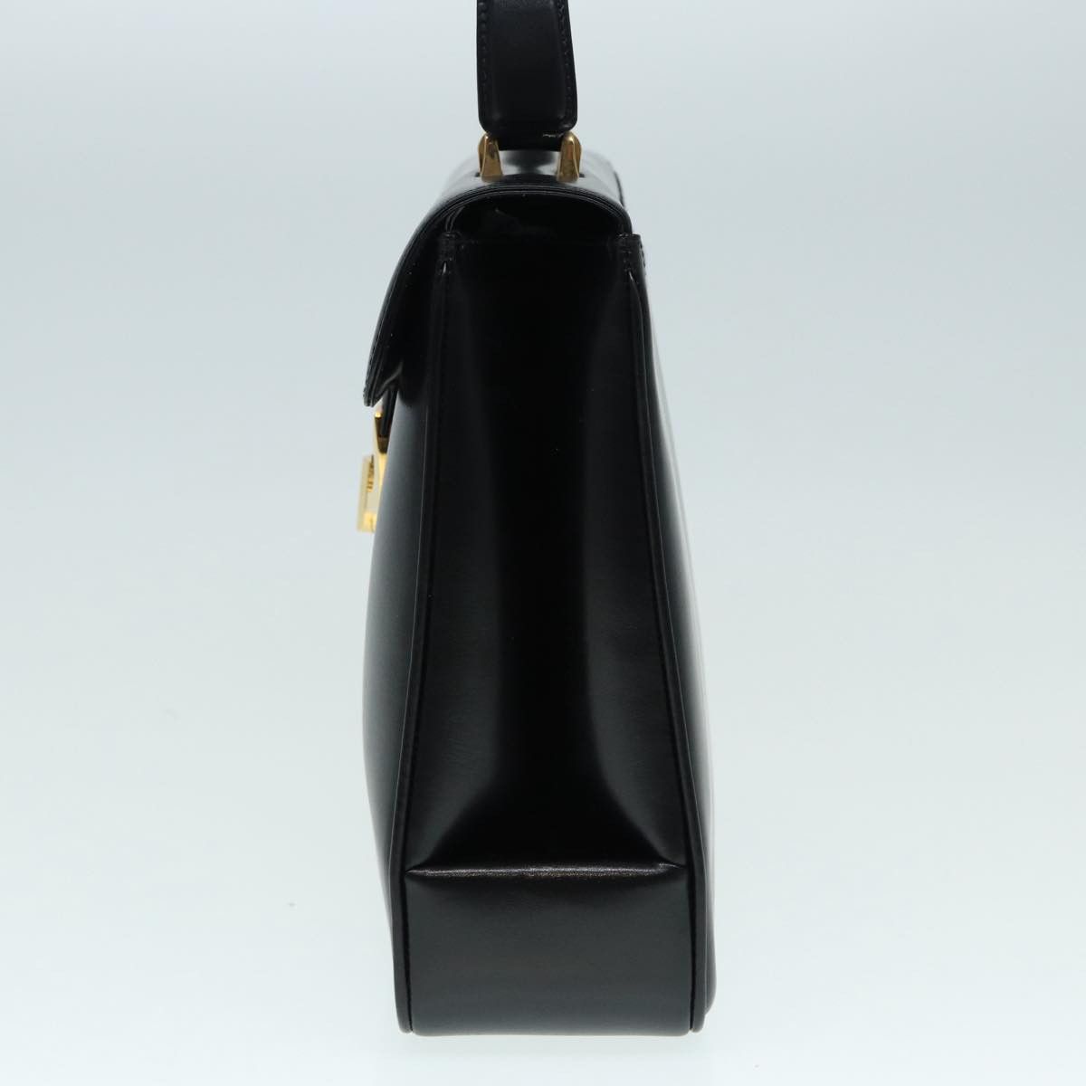Gucci Black Leather Handbag (Pre-Owned) Size ONE SIZE - 3 Thumbnail