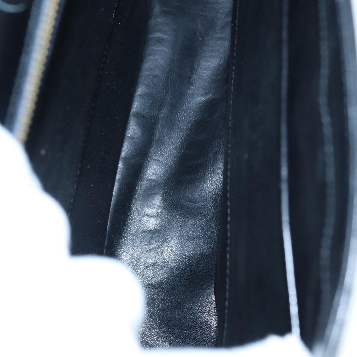 Gucci Black Leather Handbag (Pre-Owned) Size ONE SIZE - 7 Thumbnail