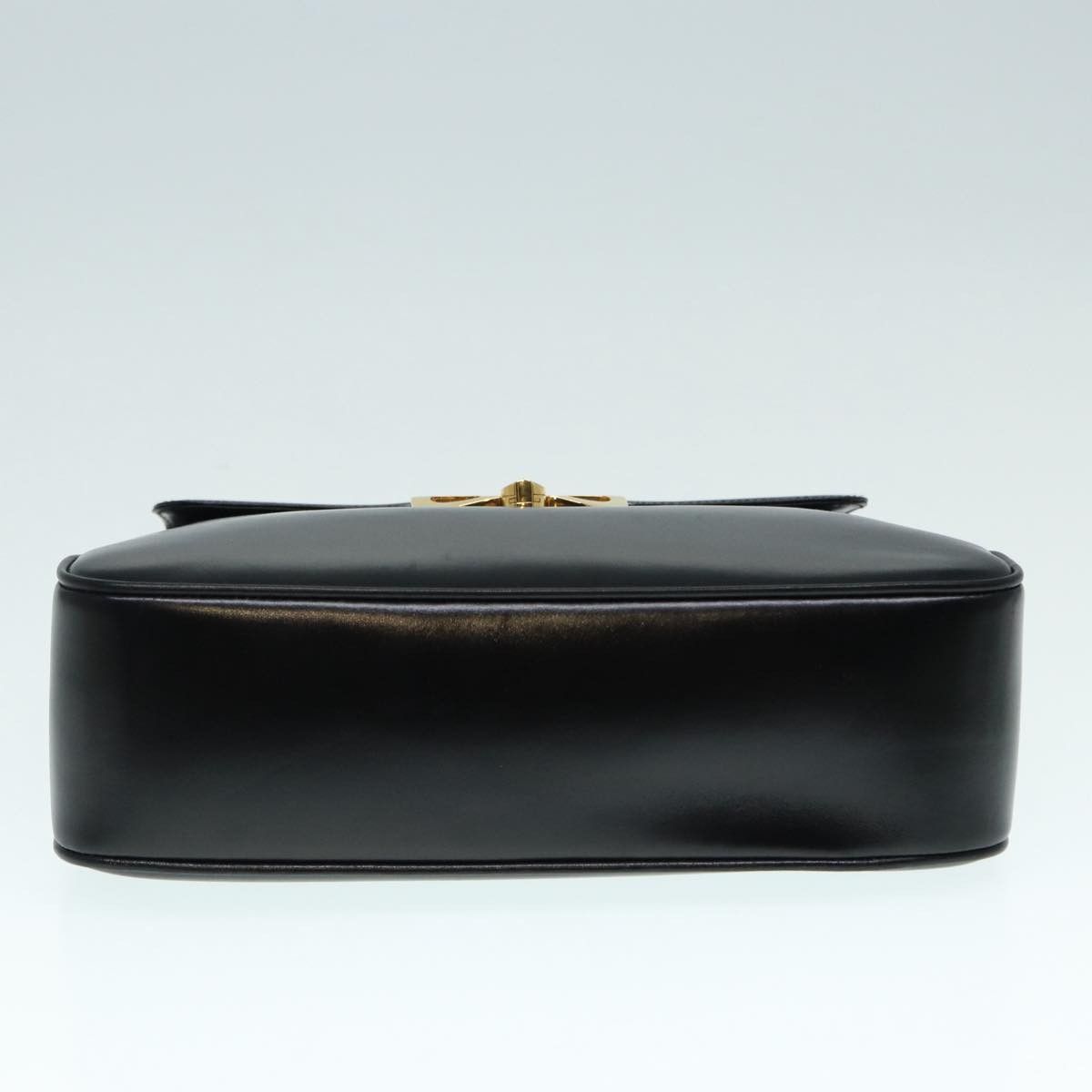 Gucci Black Leather Handbag (Pre-Owned) Size ONE SIZE - 4 Thumbnail