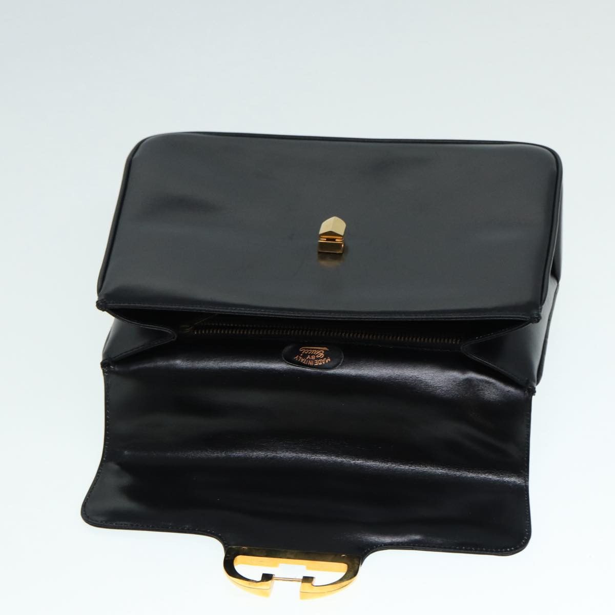Gucci Black Leather Handbag (Pre-Owned) Size ONE SIZE - 18 Thumbnail