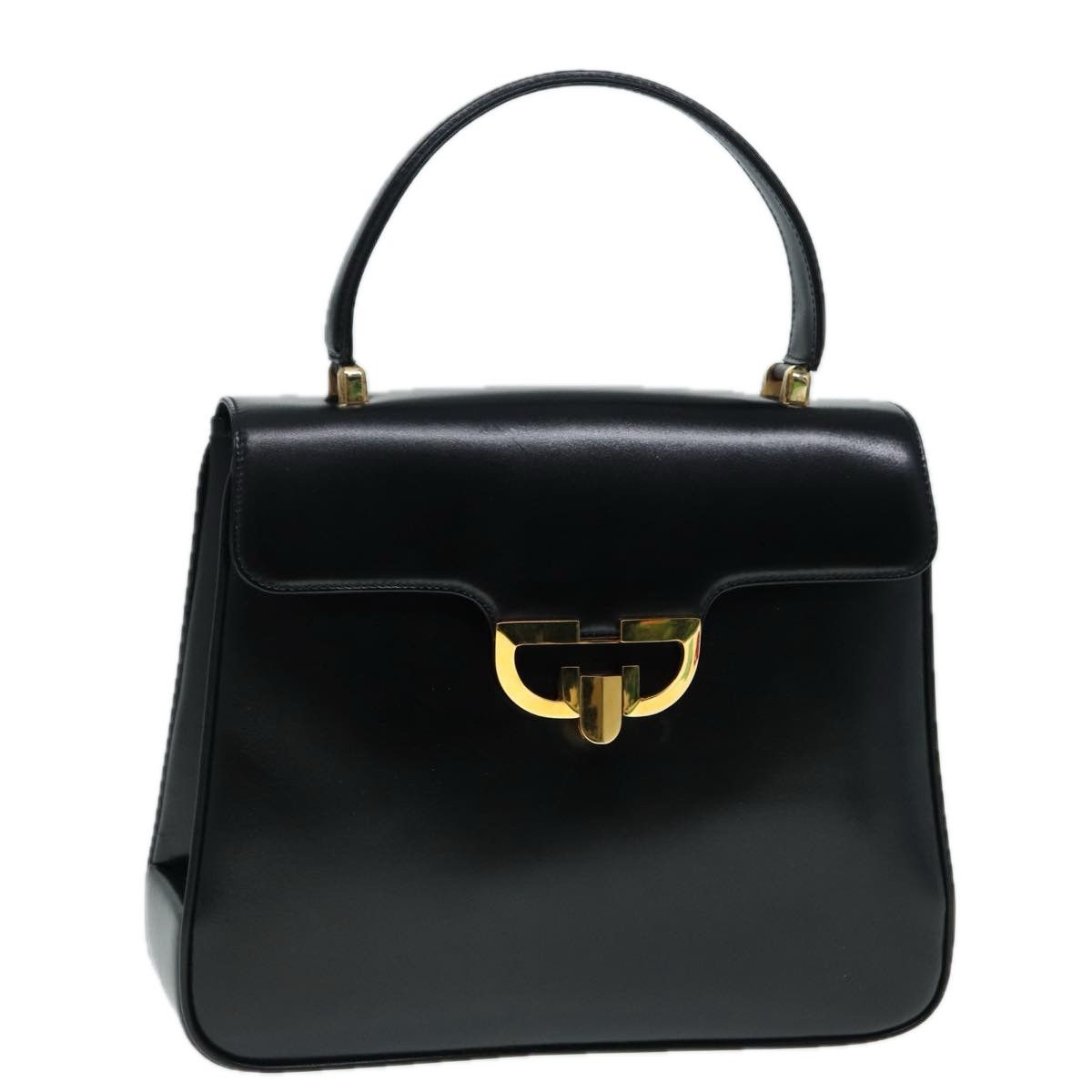 Gucci Black Leather Handbag (Pre-Owned) Size ONE SIZE - 17 Thumbnail
