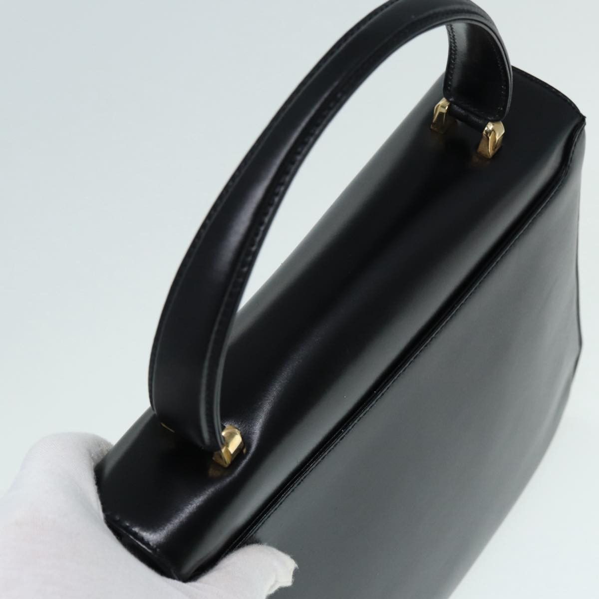 Gucci Black Leather Handbag (Pre-Owned) Size ONE SIZE - 15 Thumbnail