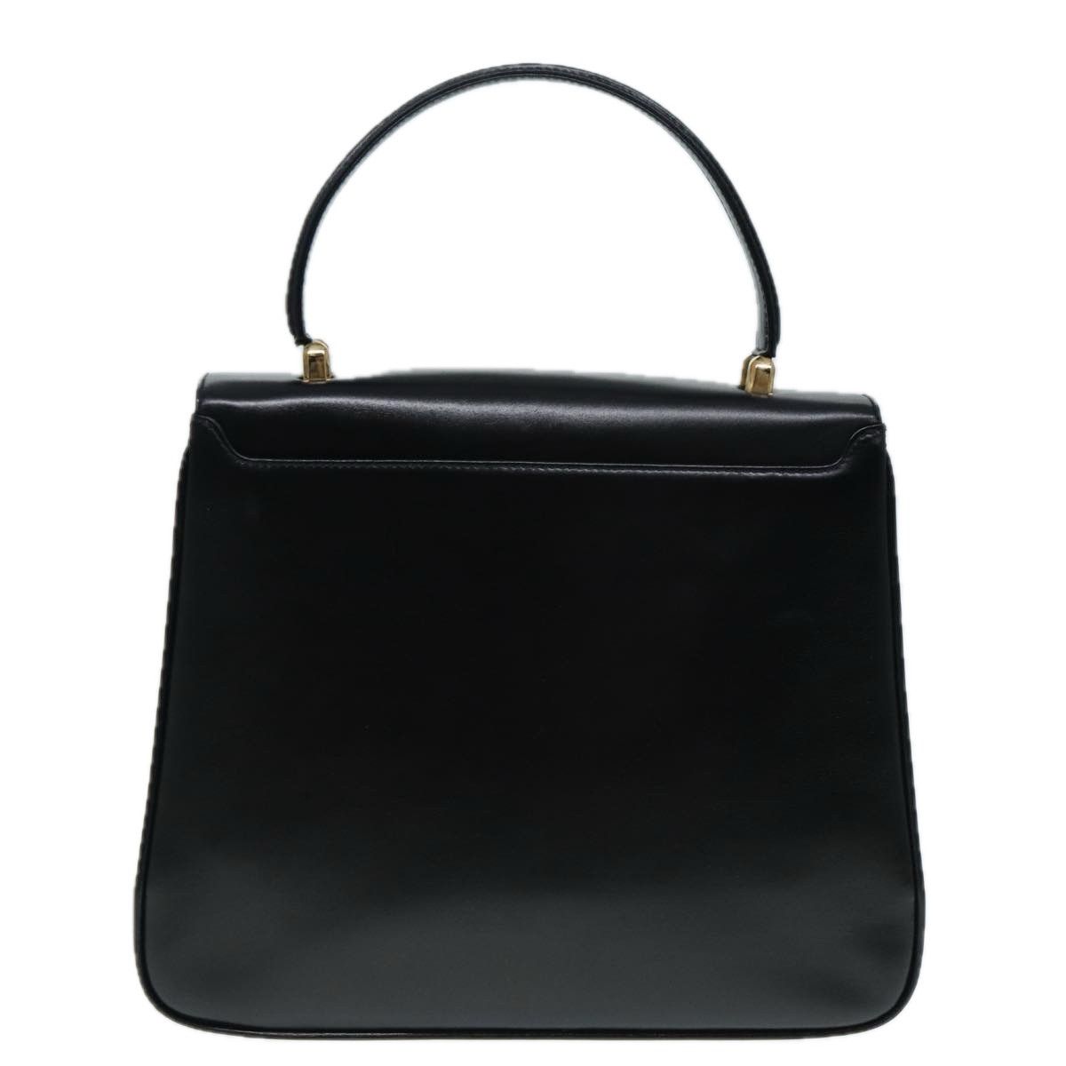 Gucci Black Leather Handbag (Pre-Owned) Size ONE SIZE - 2 Thumbnail