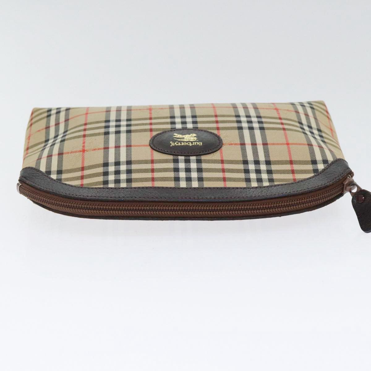 Burberry Nova Check Beige Canvas Clutch Bag (Pre-Owned) Size ONE SIZE - 14 Thumbnail