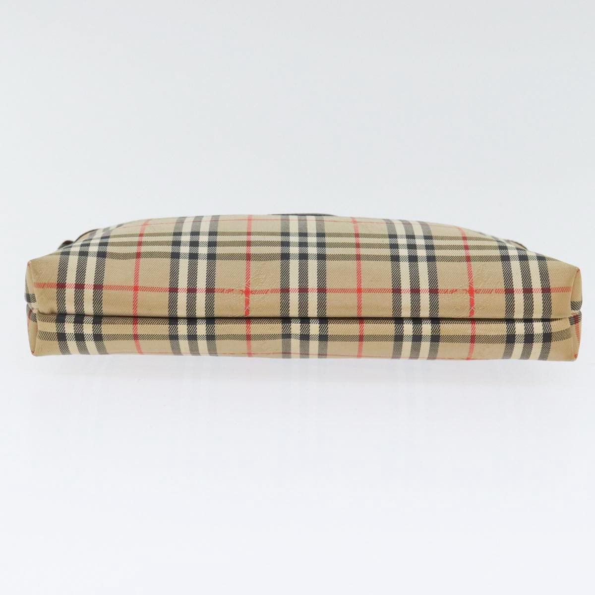 Burberry Nova Check Beige Canvas Clutch Bag (Pre-Owned) Size ONE SIZE - 13 Thumbnail