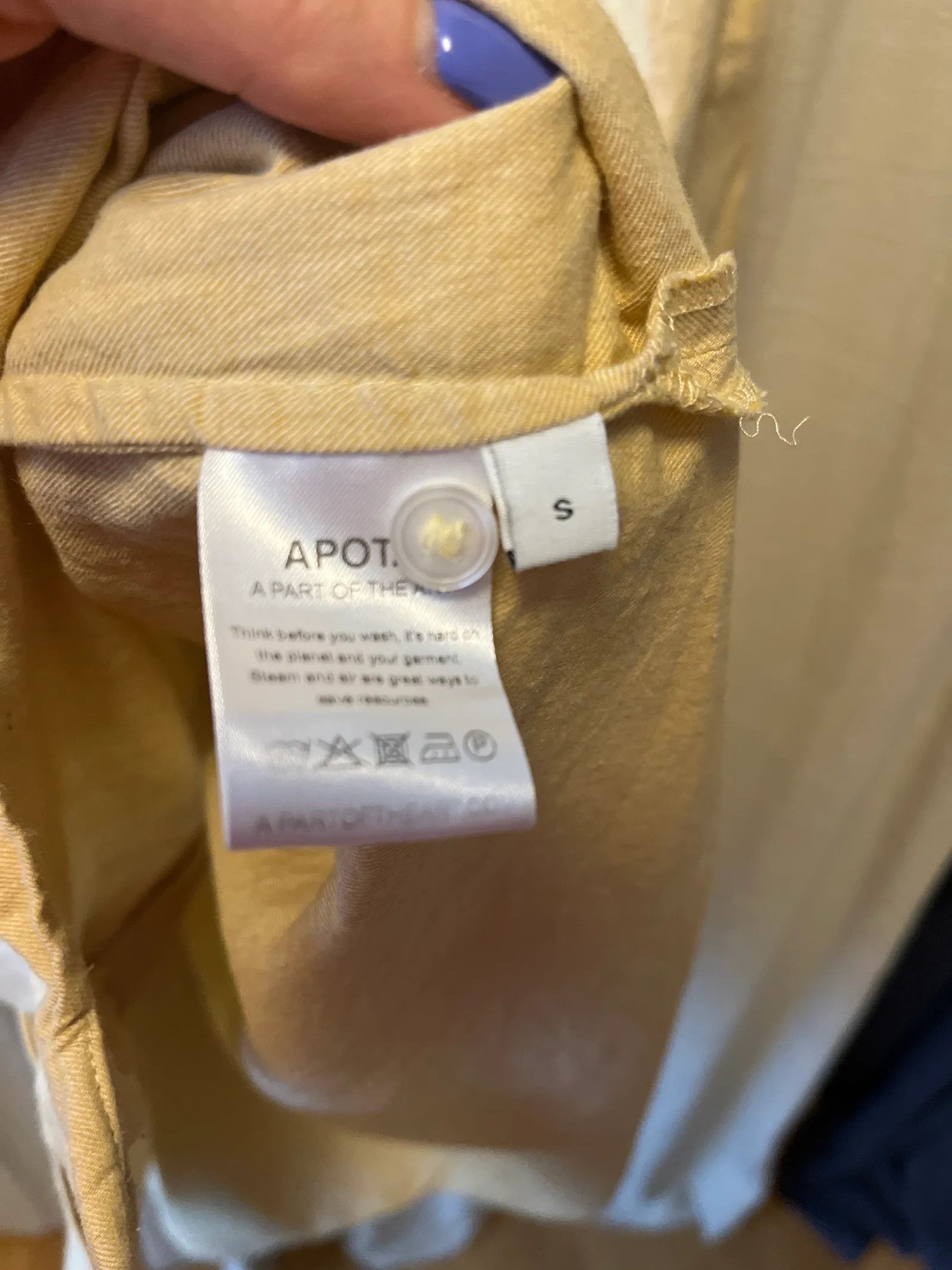 Other A PART OF THE ART Limen shirt Hay melange Shirt Size S / US 4 / IT 40 - 3 Thumbnail