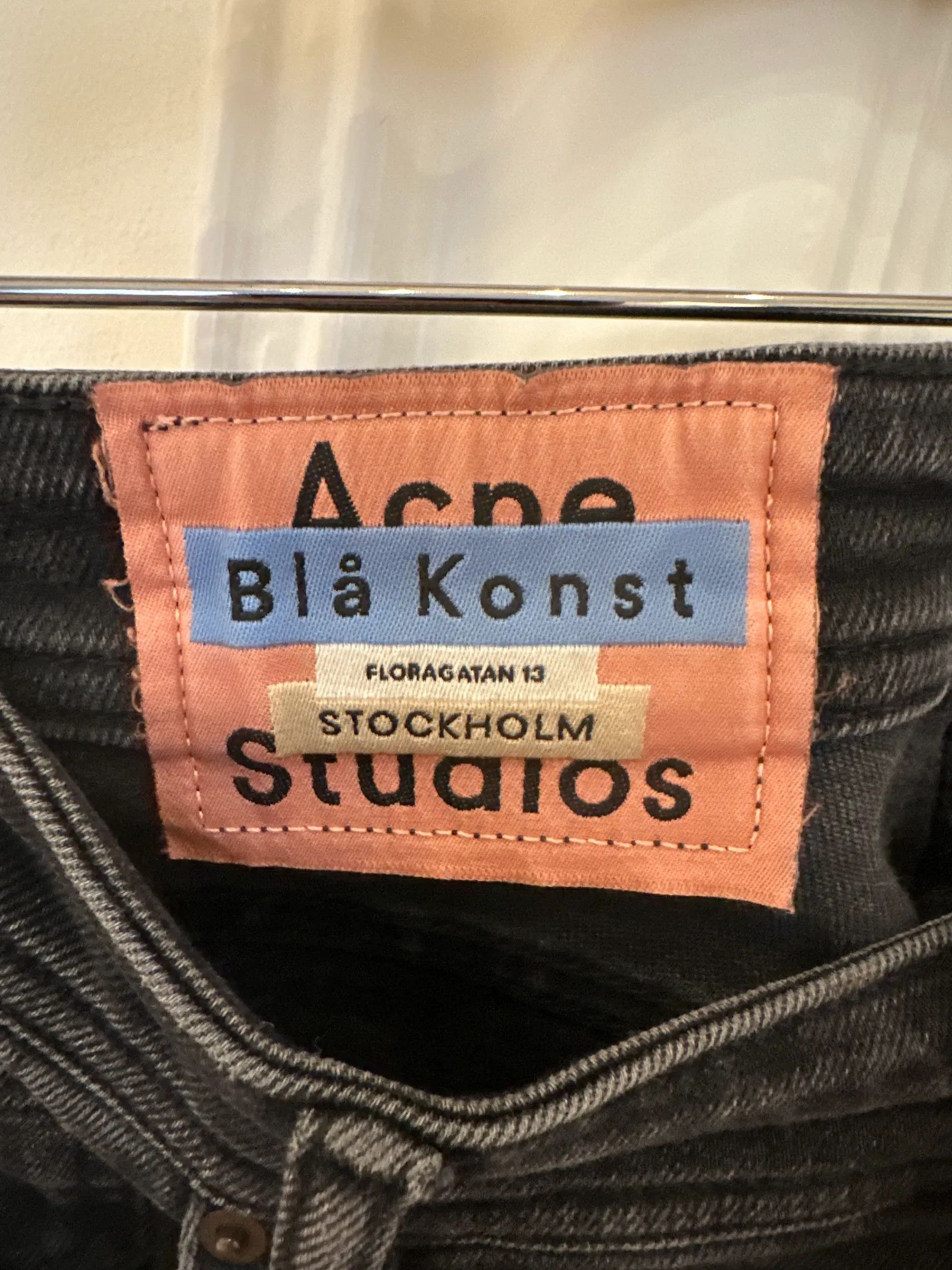 Acne Studios Acne Studios Peg used black Jeans Size 27" / US 4 / IT 40 - 2 Thumbnail
