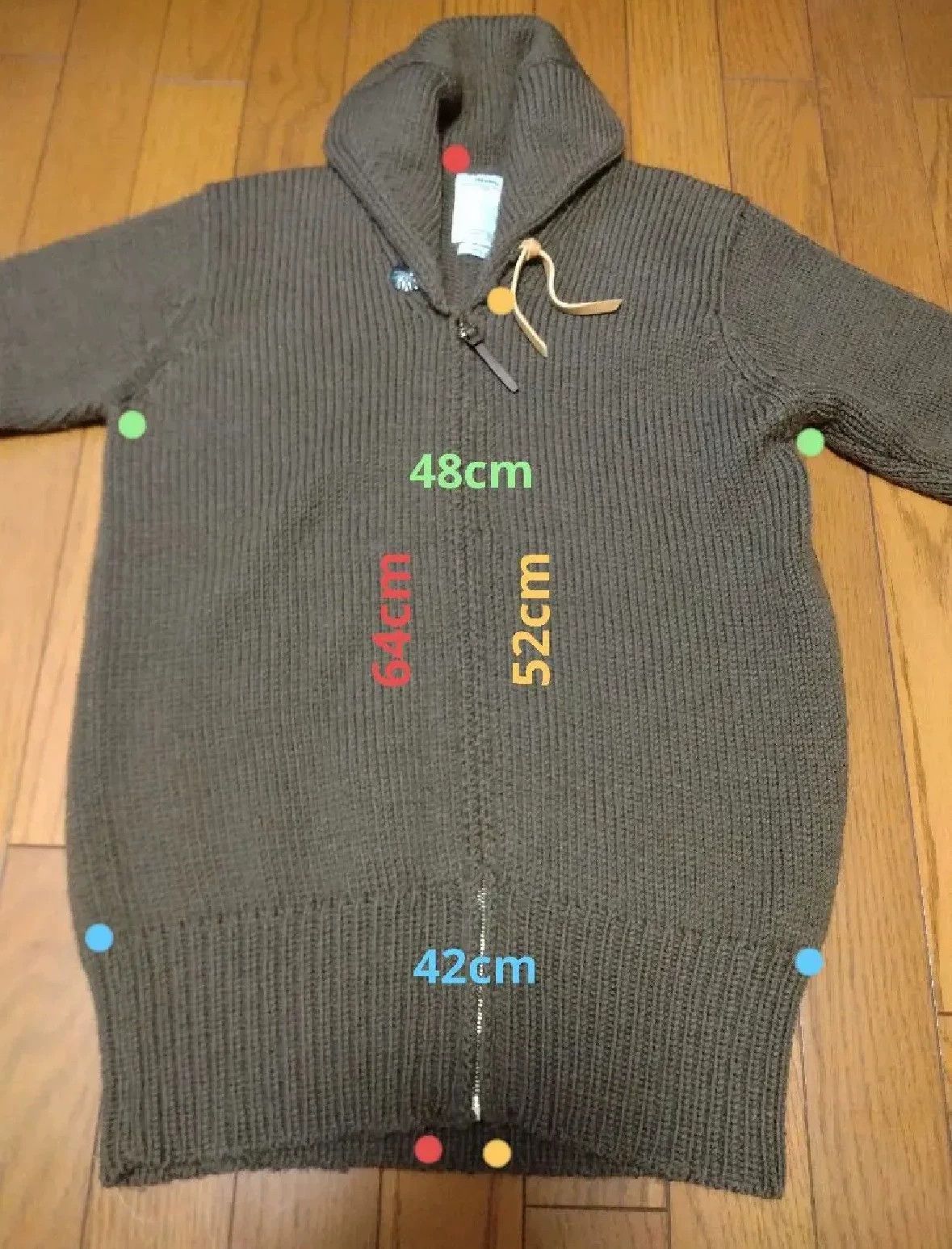 Visvim VISVIM STURGIS SWEATER F.Z 2013AW | Grailed