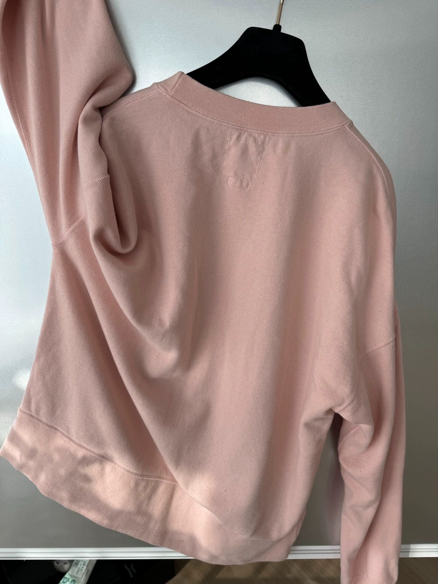Visvim 21SS VISVIM JUMBO SWEAT L/S VEGGIE DYE Botanical pink 