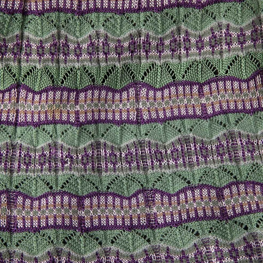 Missoni Merino Striped Turtleneck Knee Length Dress Size M / US 6-8 / IT 42-44 - 4 Thumbnail