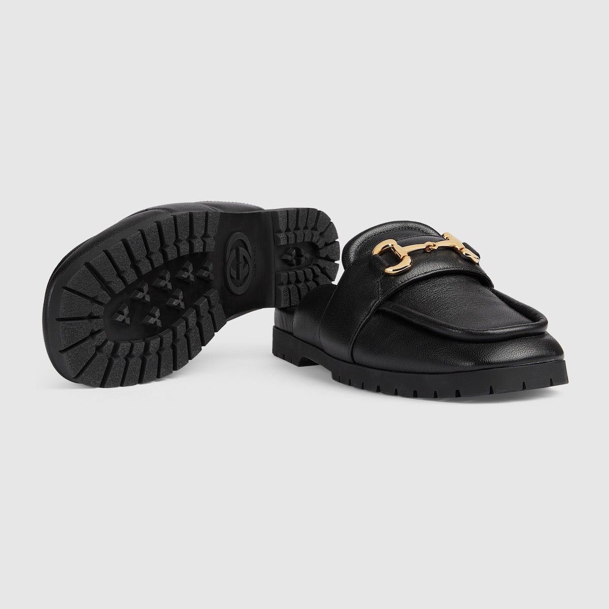 Gucci Gucci Horsebit Leather Mules SIZE 41 Size ONE SIZE - 3 Thumbnail
