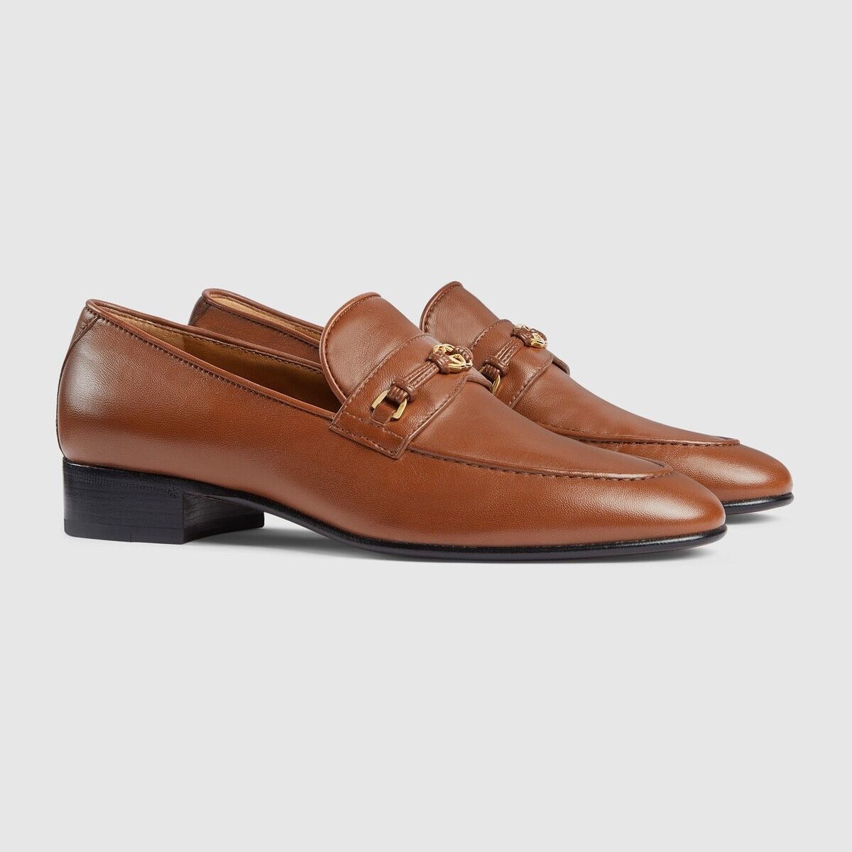 Gucci Gucci Horsebit Interlocking G Loafers SIZE 38 Size ONE SIZE - 2 Thumbnail