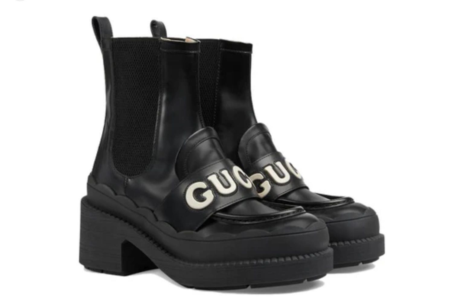 Gucci Gucci Logo Ornella Boots SIZE 37.5 Size ONE SIZE - 2 Thumbnail