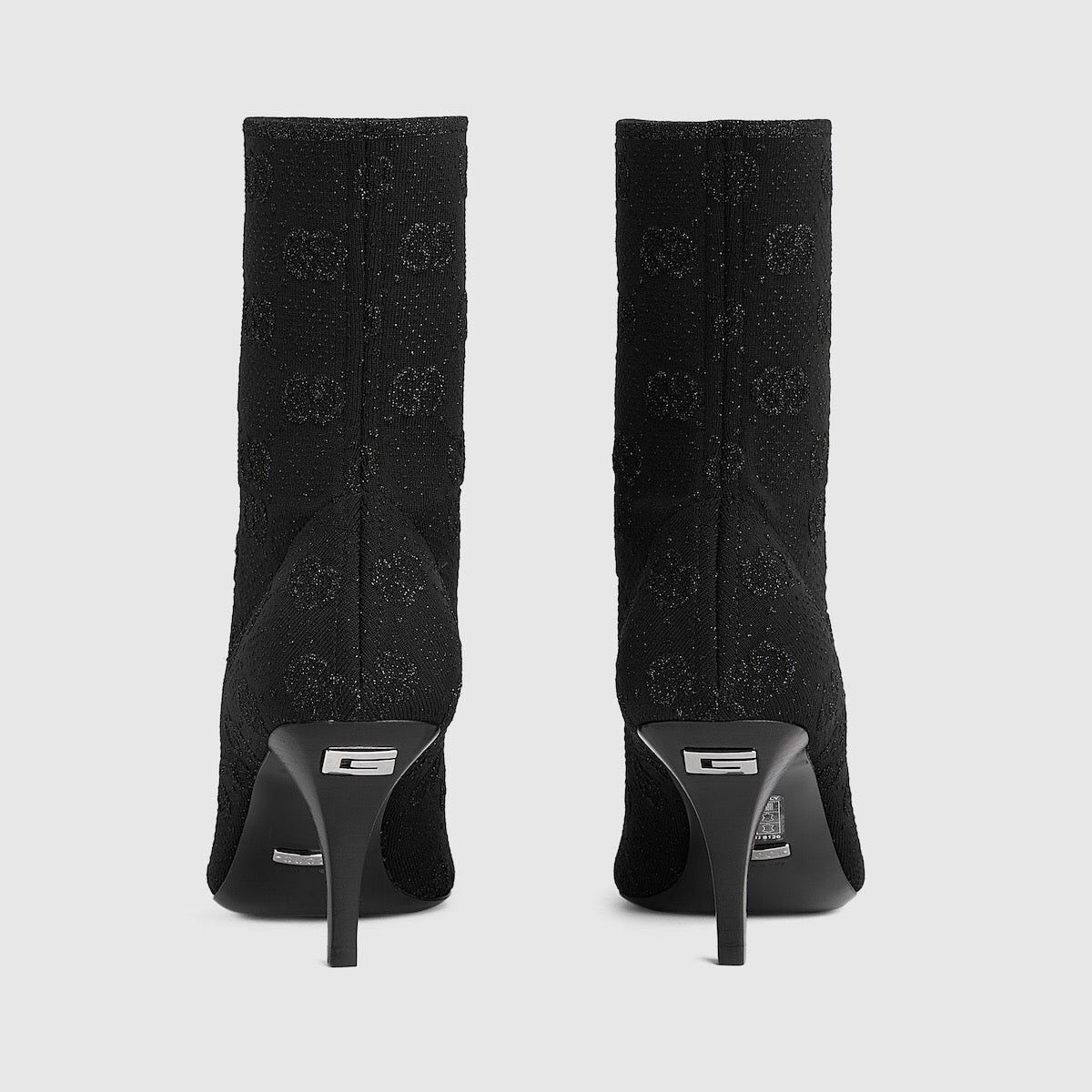 Gucci Gucci GG Knit Ankle Boots SIZE 35.5 Size ONE SIZE - 3 Thumbnail