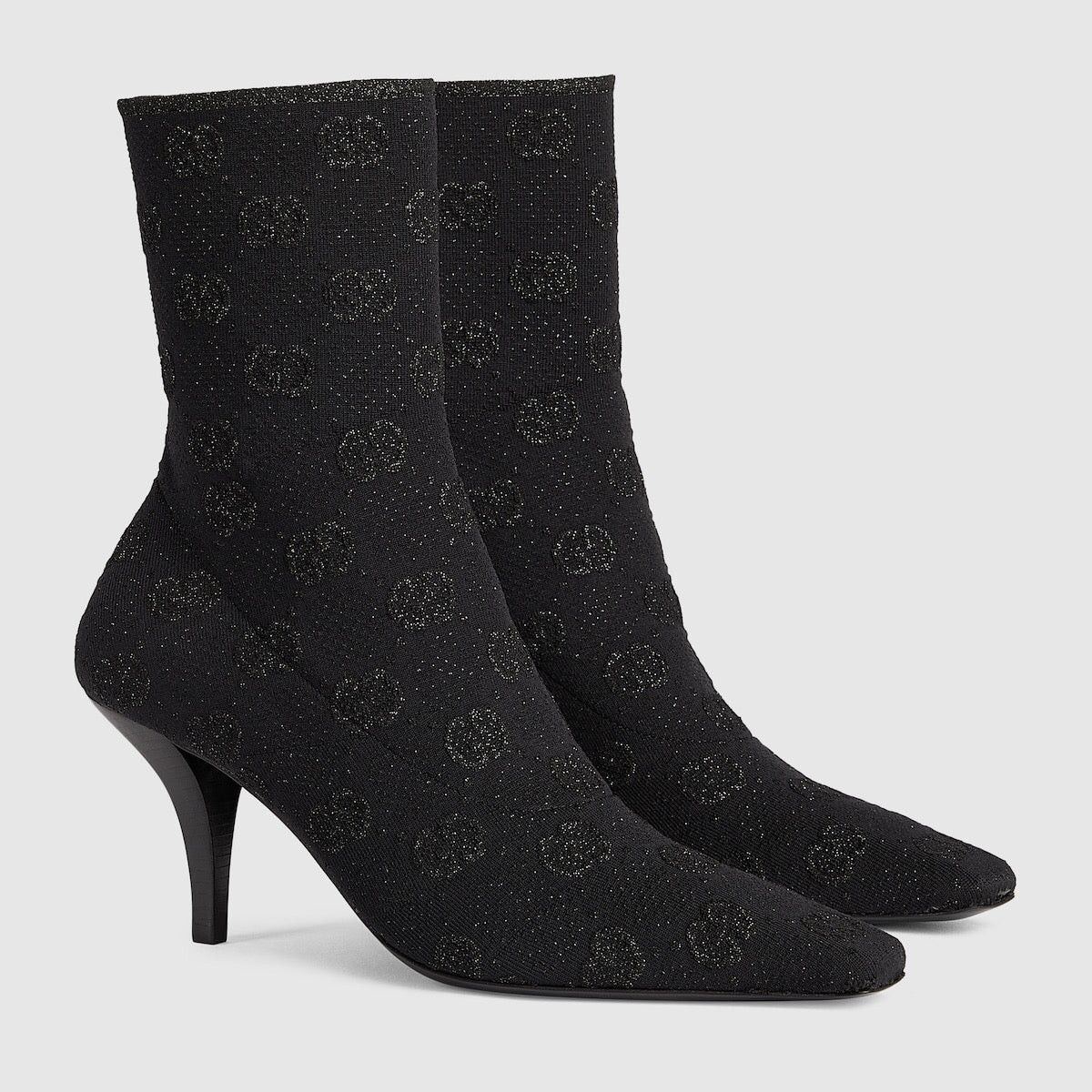 Gucci Gucci GG Knit Ankle Boots SIZE 36 Size ONE SIZE - 2 Thumbnail
