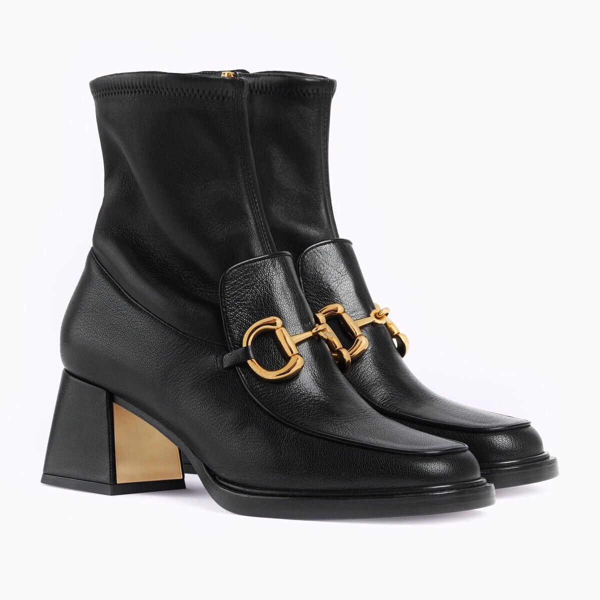 Gucci Gucci Horsebit Leather Boots SIZE 39 Size ONE SIZE - 2 Thumbnail