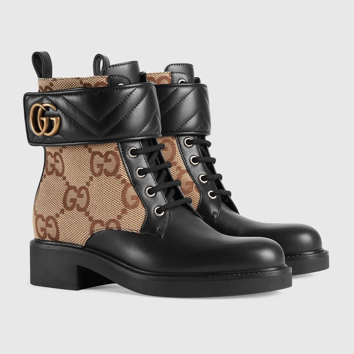 Gucci Gucci Double G Ankle Boots SIZE 36.5 Size ONE SIZE - 2 Thumbnail