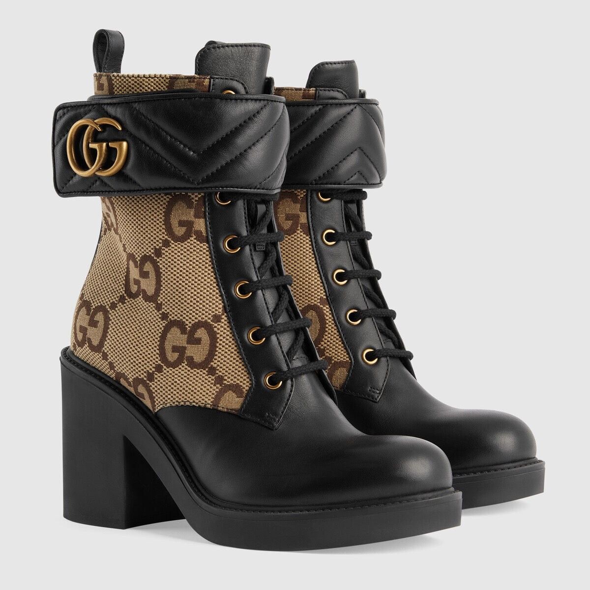 Gucci Gucci Double G Boots SIZE 36.5 Size ONE SIZE - 2 Thumbnail