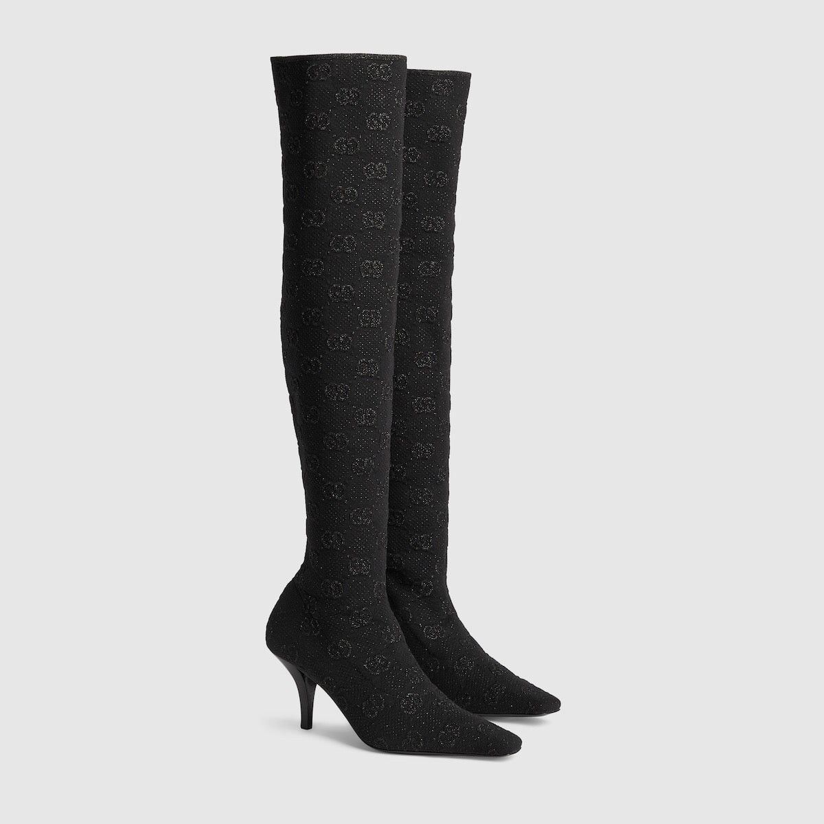 Gucci Gucci Interlocking G Knee High Boots SIZE 39.5 Size ONE SIZE - 2 Thumbnail