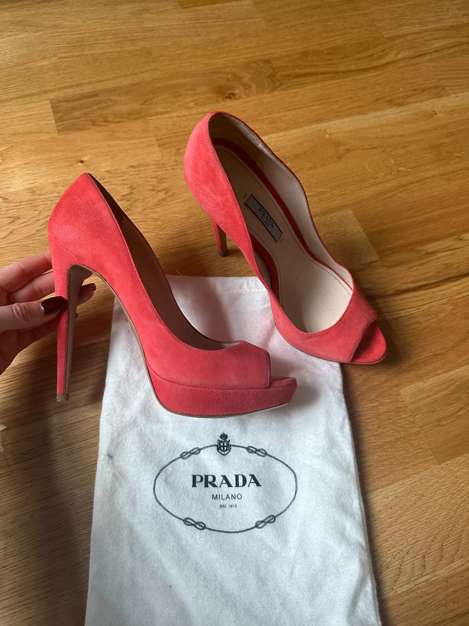 Prada Prada Heels Size US 8 / IT 38 - 2 Thumbnail