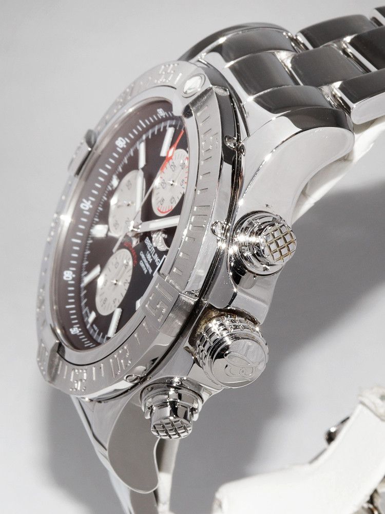 Breitling Breitling Breitling Black Dial Avenger 2 Automatic Watch A13371 Metal Automatic A13371 Size ONE SIZE - 4 Thumbnail