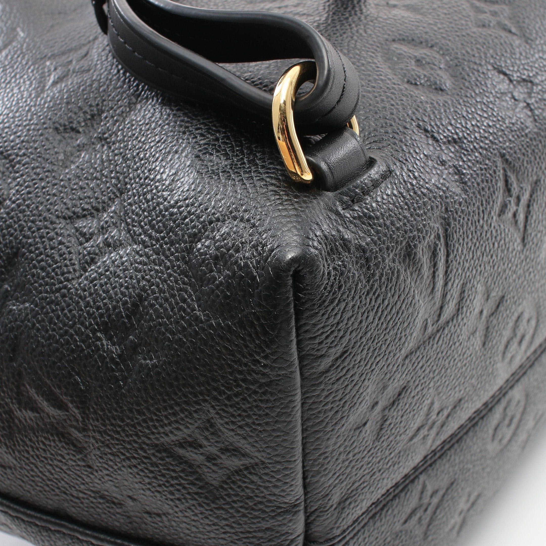 Louis Vuitton Louis Vuitton Montsouris Pm Monogram Empreinte Noir Backpack Rucksack Leather Black Size ONE SIZE - 7 Thumbnail