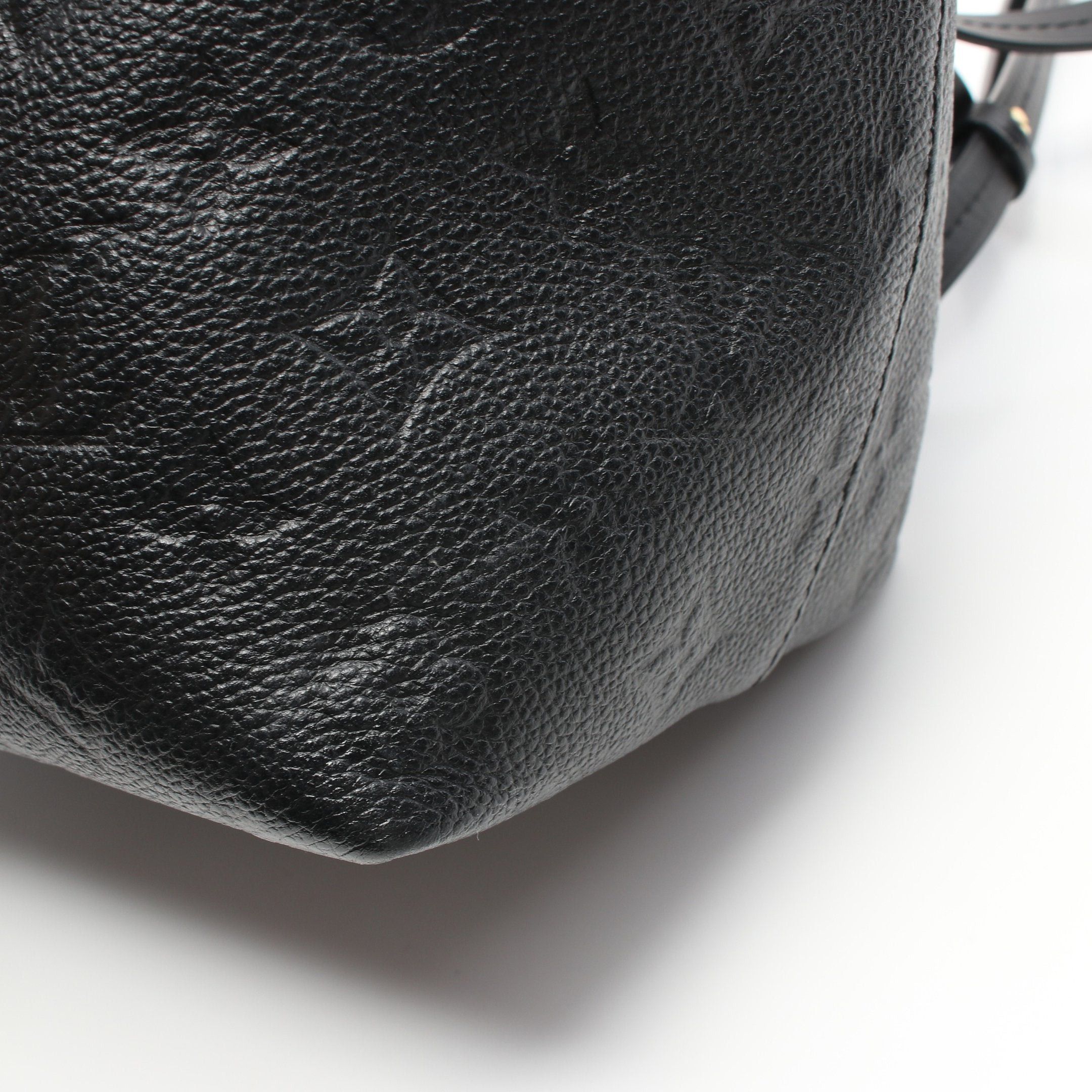 Louis Vuitton Louis Vuitton Montsouris Pm Monogram Empreinte Noir Backpack Rucksack Leather Black Size ONE SIZE - 8 Thumbnail