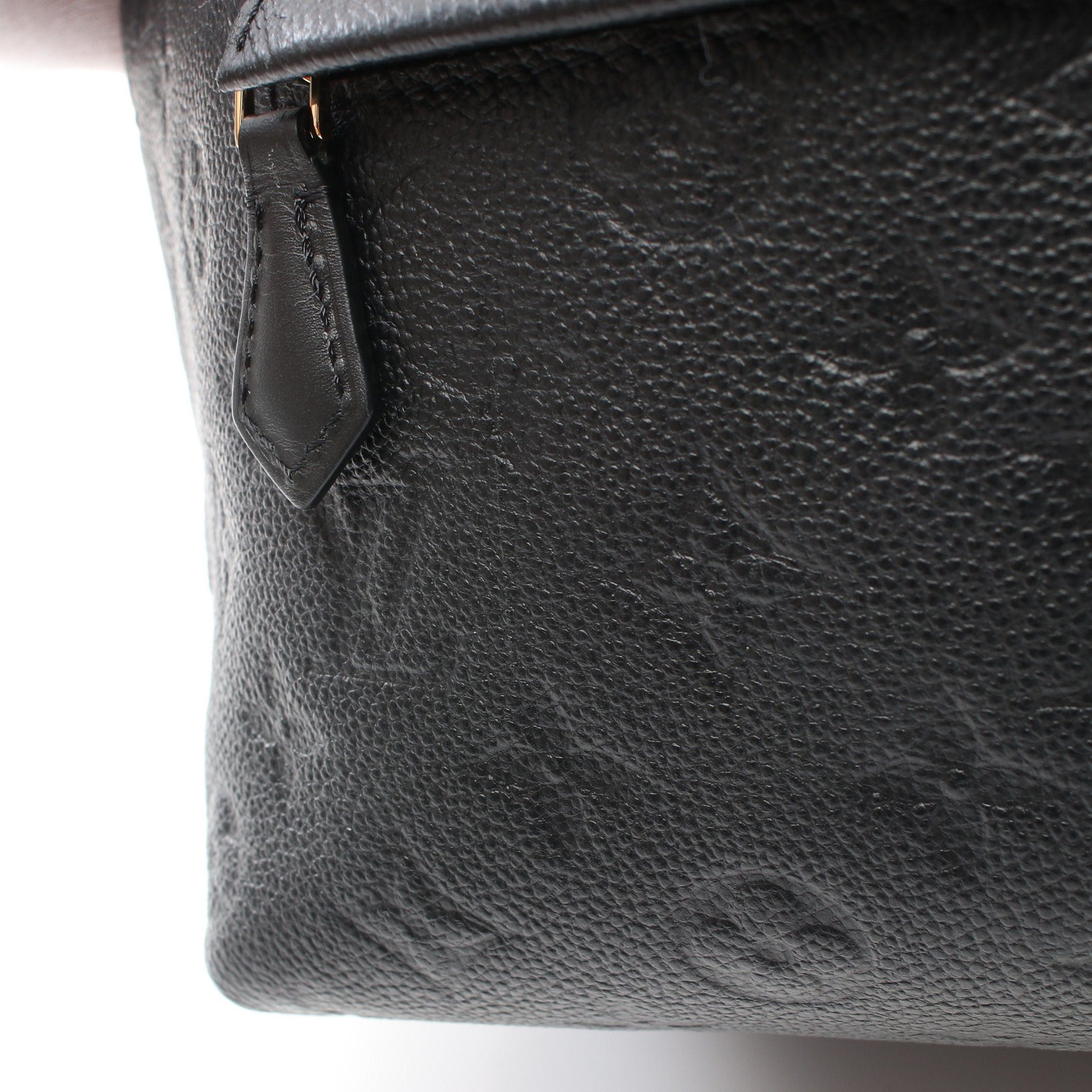 Louis Vuitton Louis Vuitton Montsouris Pm Monogram Empreinte Noir Backpack Rucksack Leather Black Size ONE SIZE - 5 Thumbnail