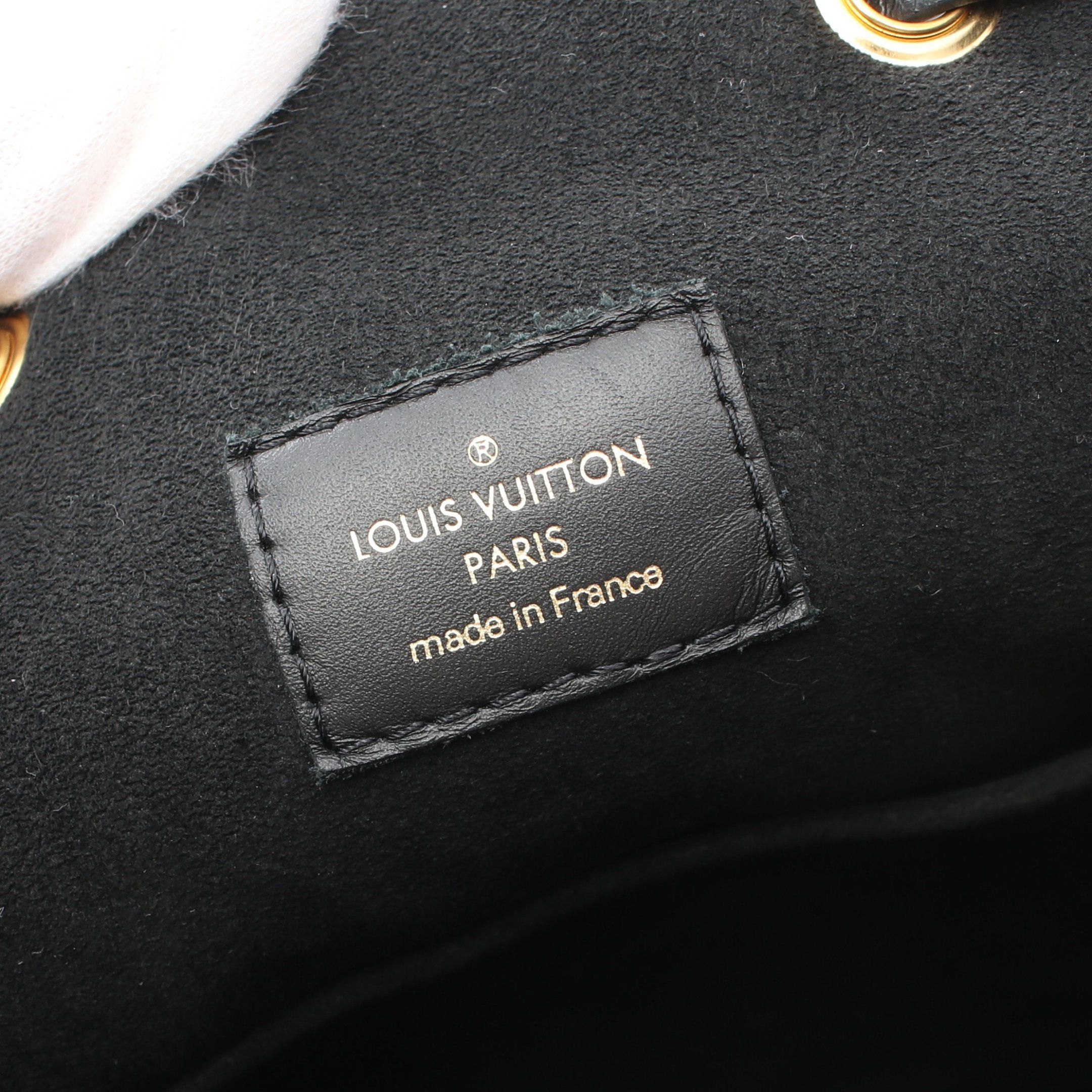 Louis Vuitton Louis Vuitton Montsouris Pm Monogram Empreinte Noir Backpack Rucksack Leather Black Size ONE SIZE - 4 Thumbnail