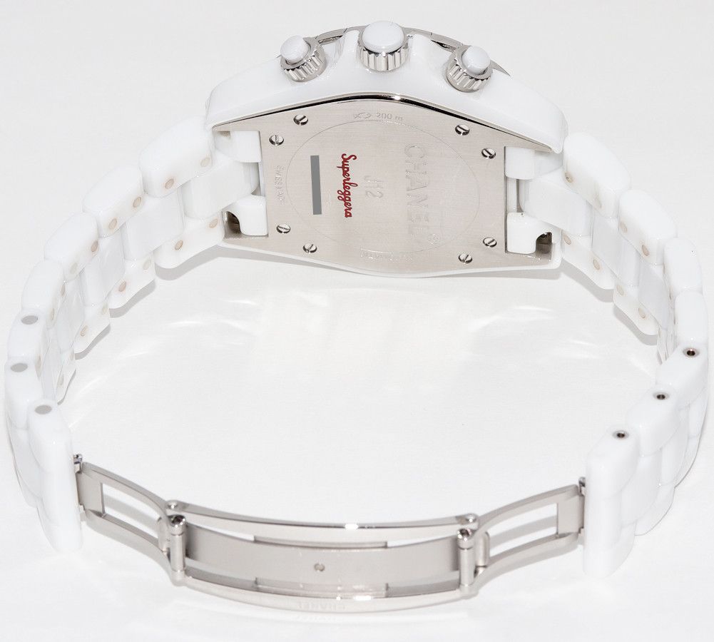 Chanel Chanel Chanel White Ceramic J12 Superleggera Watch H3410 Ceramic Automatic H3410 DUTY FREE for USA Size ONE SIZE - 2 Thumbnail