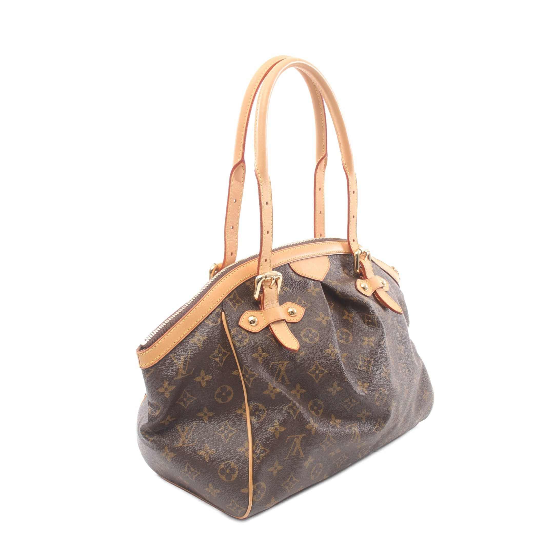 Louis Vuitton Louis Vuitton Tivoli Gm Monogram Handbag Leather Brown Size ONE SIZE - 2 Thumbnail