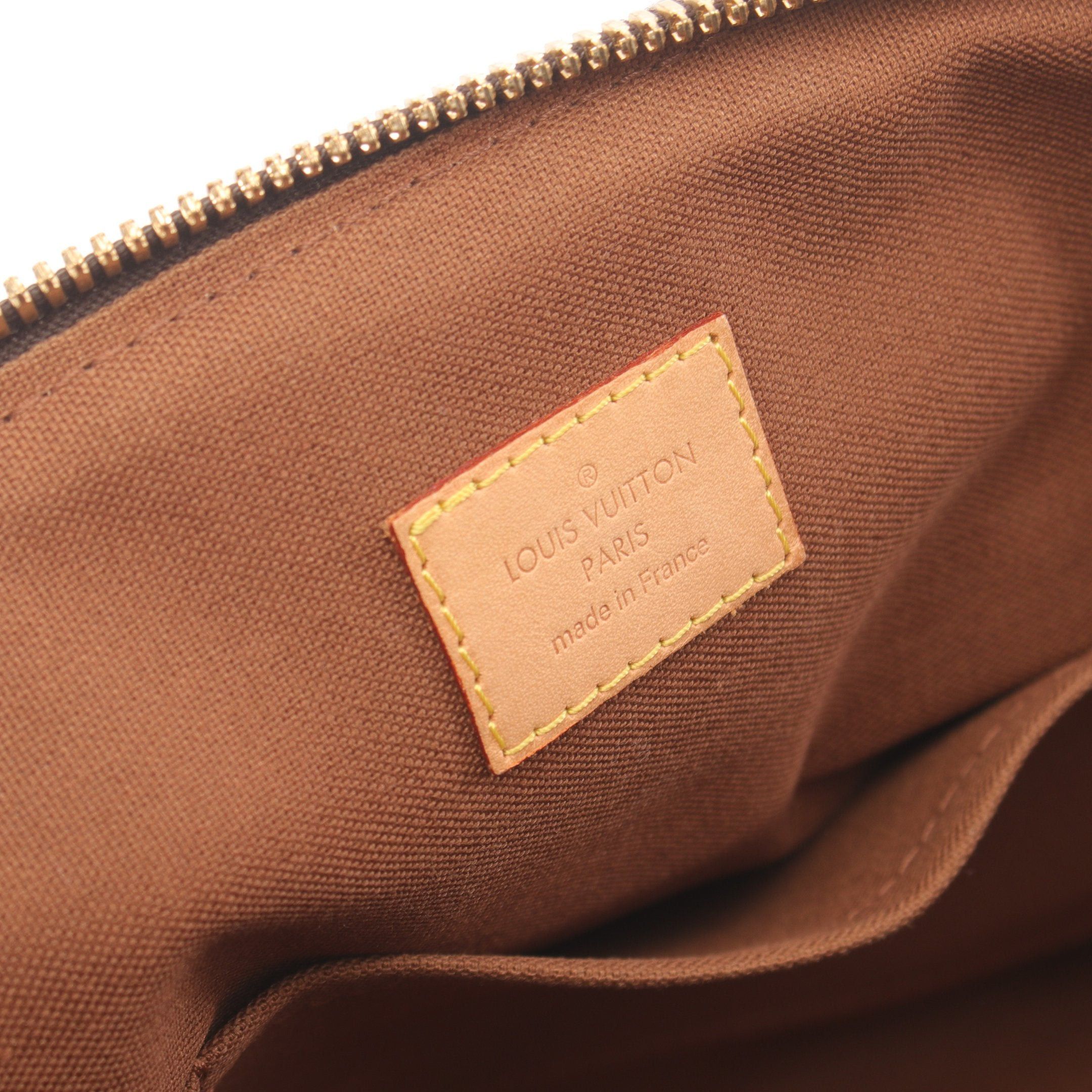 Louis Vuitton Louis Vuitton Tivoli Gm Monogram Handbag Leather Brown Size ONE SIZE - 4 Thumbnail