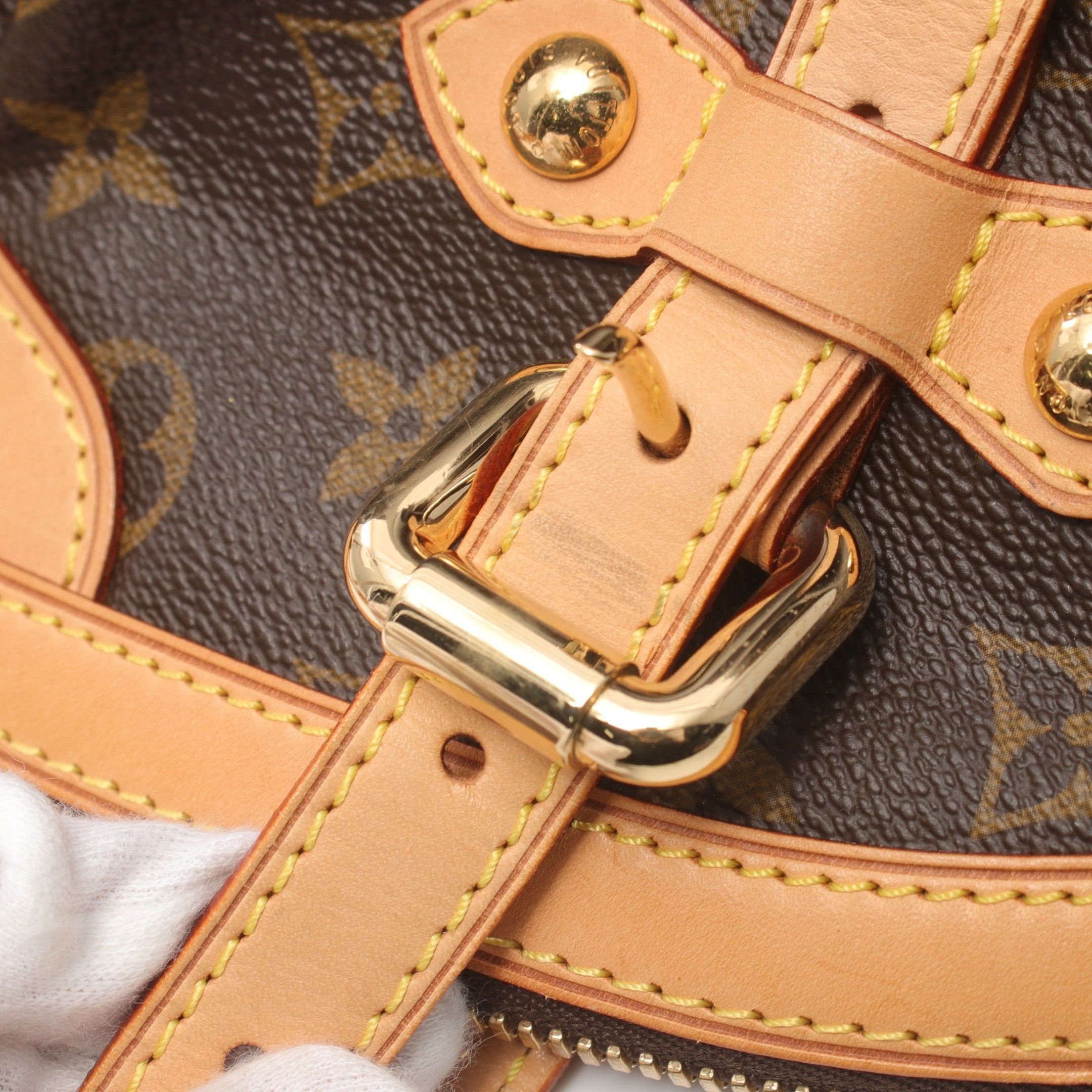 Louis Vuitton Louis Vuitton Tivoli Gm Monogram Handbag Leather Brown Size ONE SIZE - 9 Thumbnail