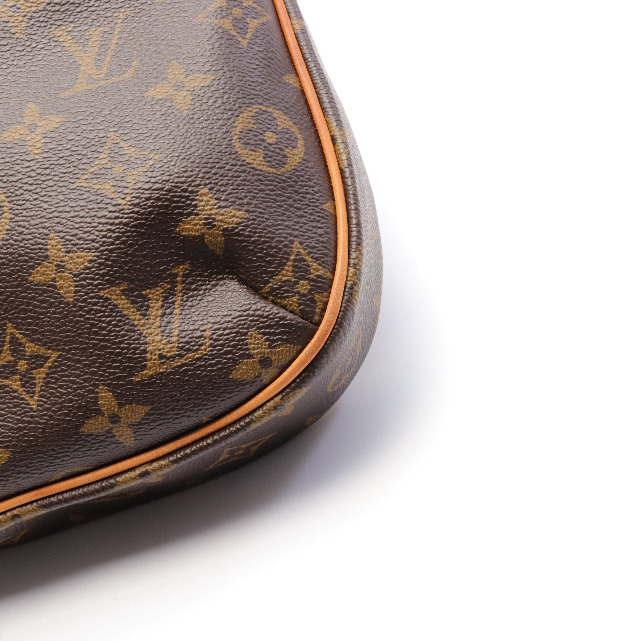 Louis Vuitton Louis Vuitton Odeon Pm Monogram Shoulder Bag Leather Brown Size ONE SIZE - 6 Thumbnail