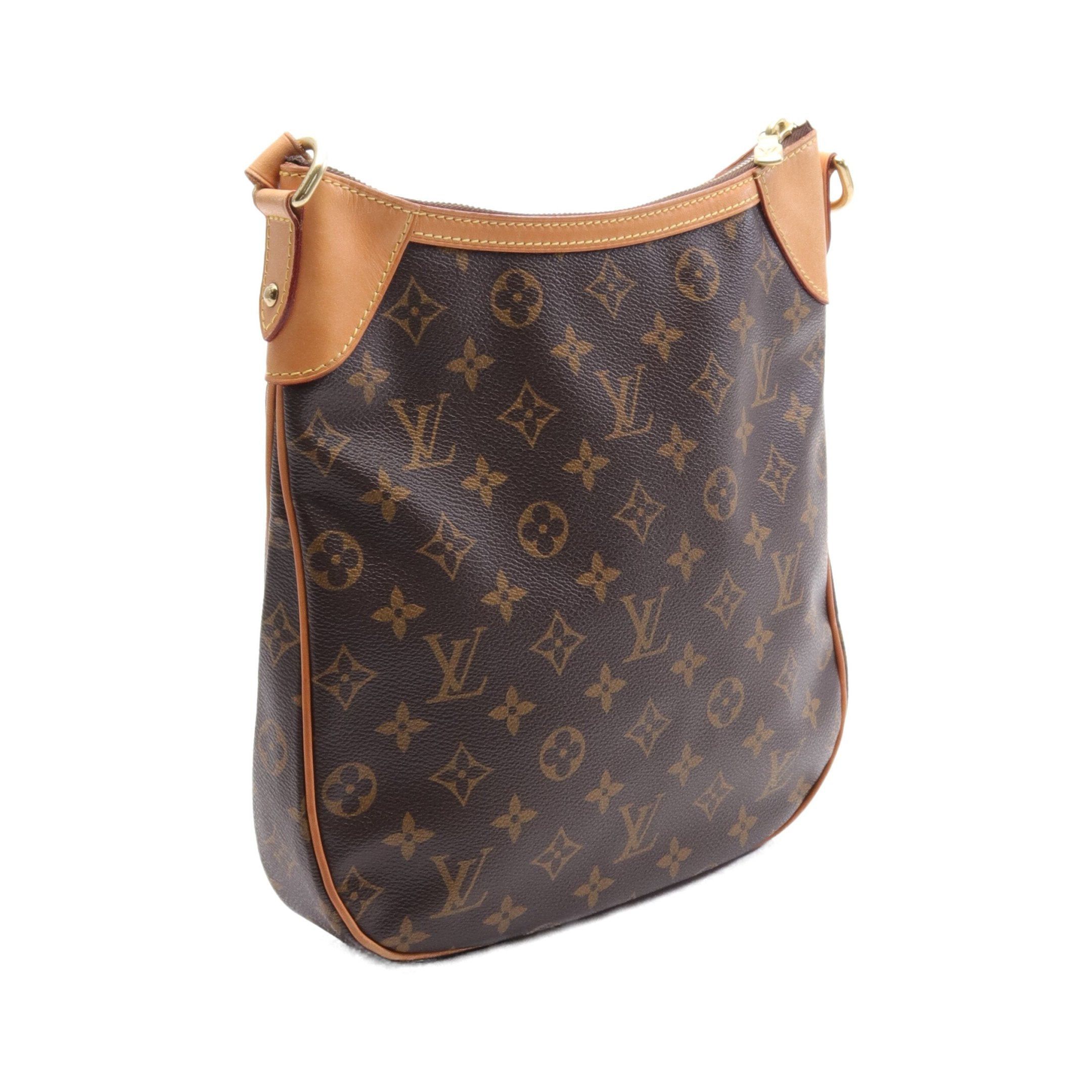 Louis Vuitton Louis Vuitton Odeon Pm Monogram Shoulder Bag Leather Brown Size ONE SIZE - 2 Thumbnail