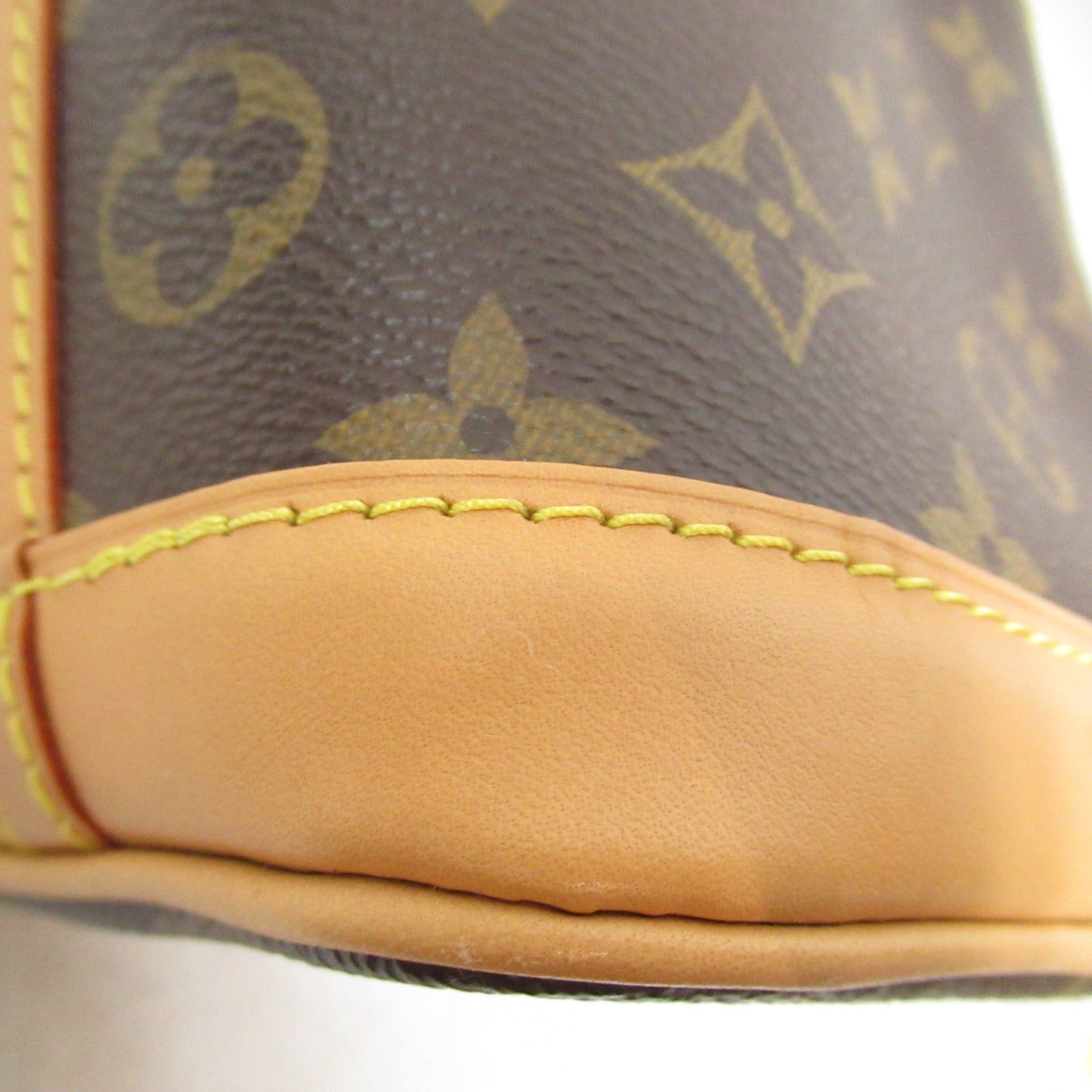 Louis Vuitton Louis Vuitton Nano Noe Shoulder Bag Coated Canvas Monogram Brown Size ONE SIZE - 10 Thumbnail