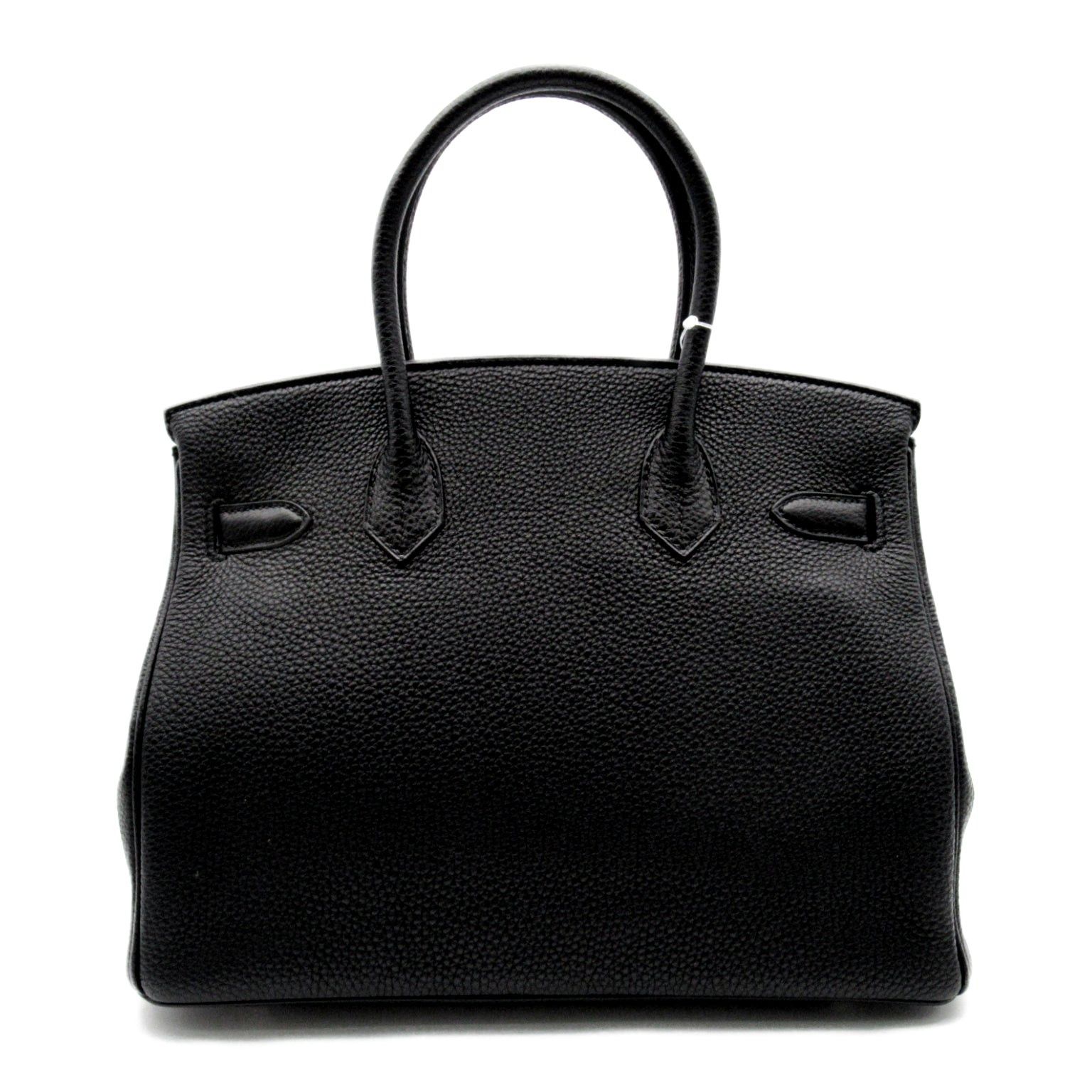 Hermes Hermes Birkin 30 Handbags Handbag Leather Togo Black (Hermes) Silver Hardware □P Stamp Size ONE SIZE - 3 Thumbnail