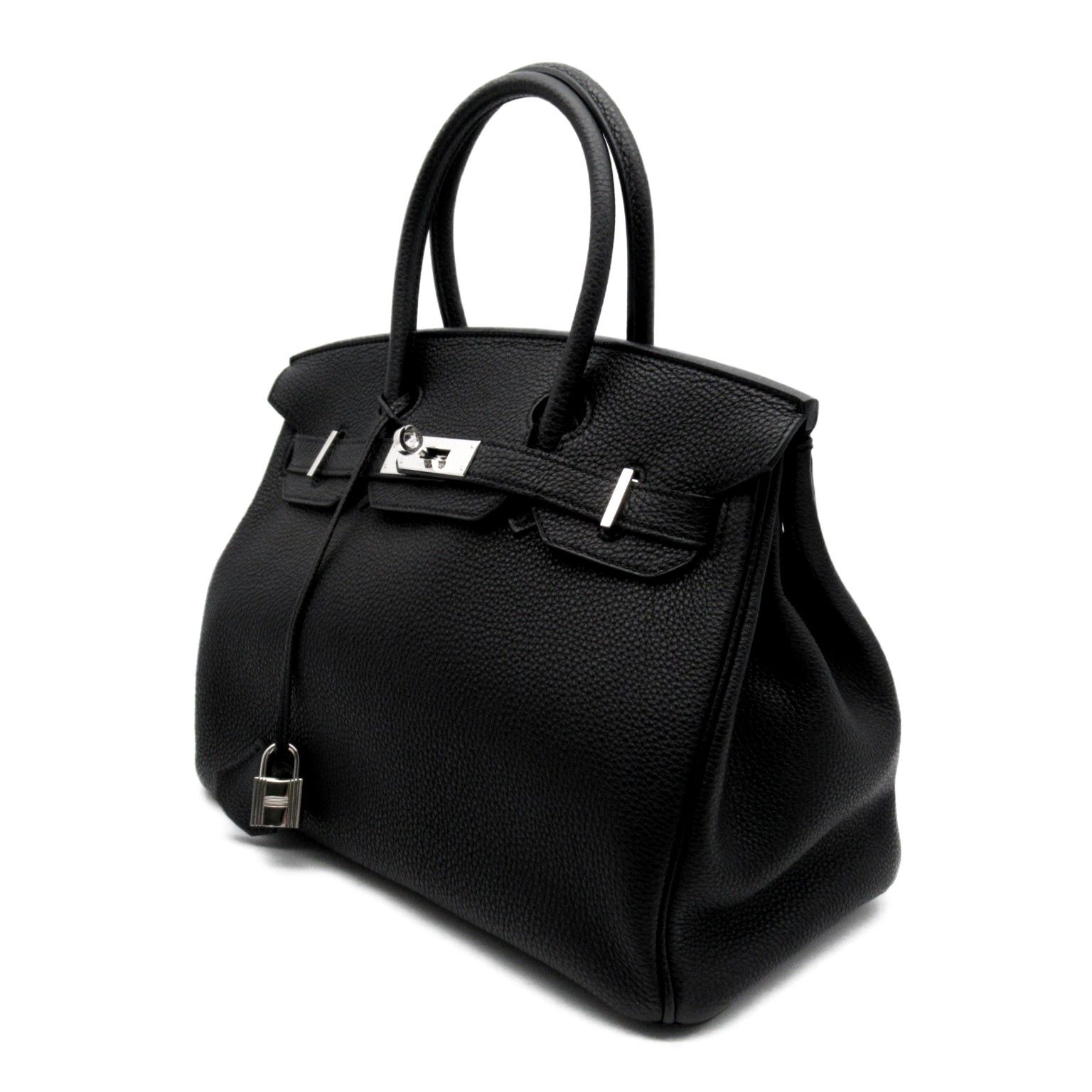 Hermes Hermes Birkin 30 Handbags Handbag Leather Togo Black (Hermes) Silver Hardware □P Stamp Size ONE SIZE - 2 Thumbnail