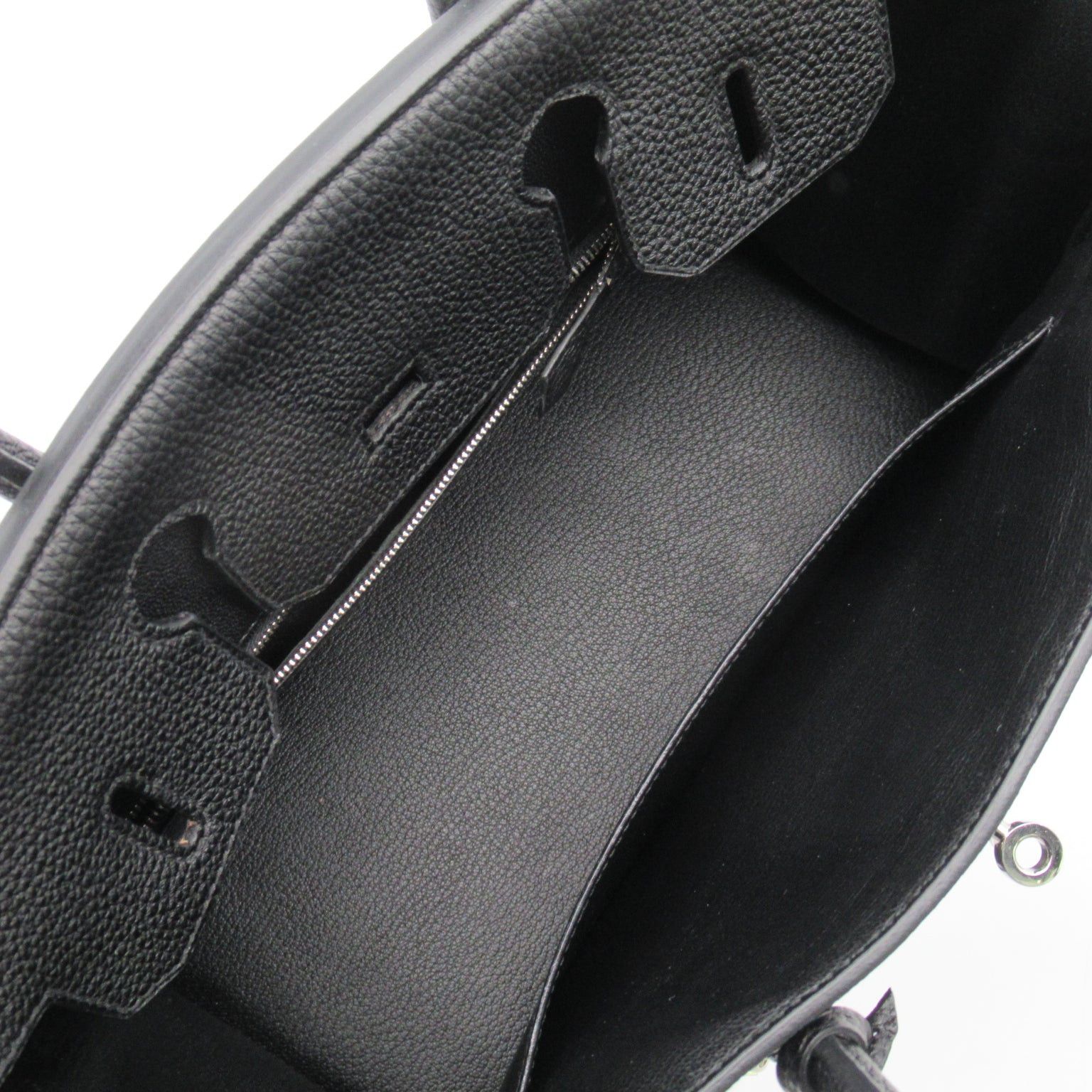 Hermes Hermes Birkin 30 Handbags Handbag Leather Togo Black (Hermes) Silver Hardware □P Stamp Size ONE SIZE - 5 Thumbnail