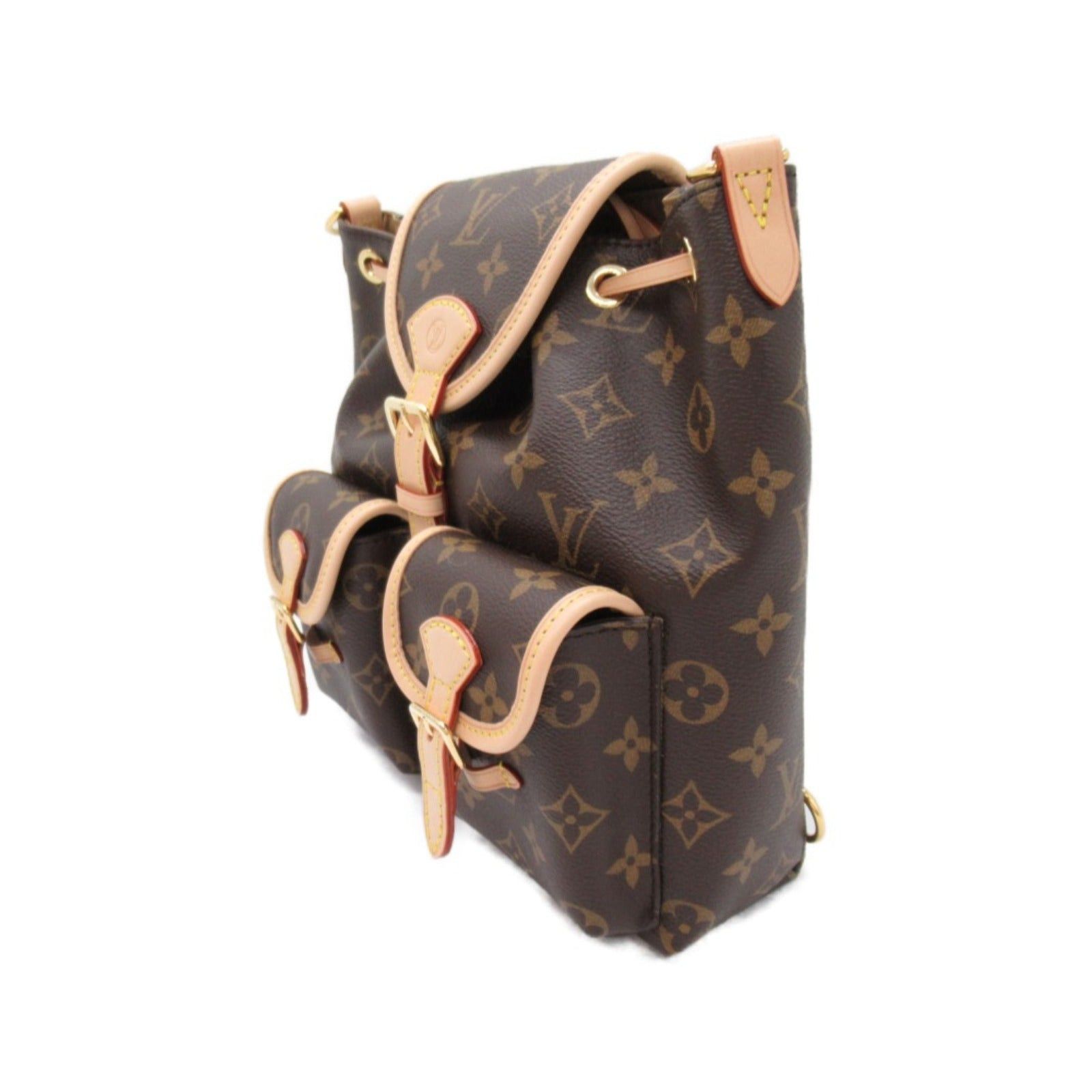 Louis Vuitton Louis Vuitton Excursion Pm Rucksack Backpack Coated Canvas Brown Size ONE SIZE - 3 Thumbnail