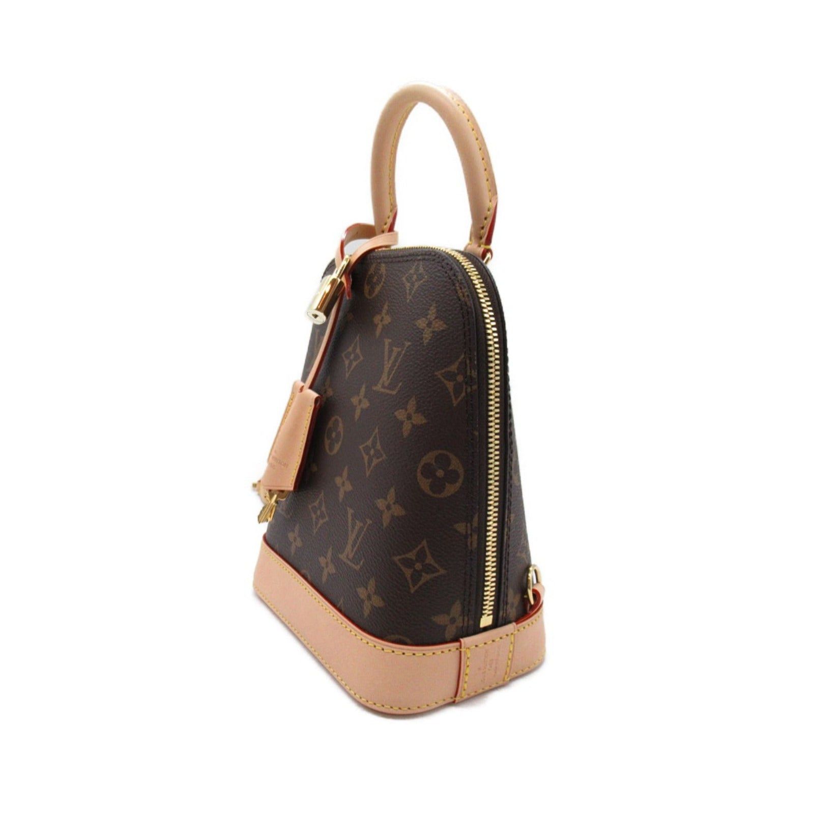 Louis Vuitton Louis Vuitton Alma Backpack Rucksack Coated Canvas Monogram Brown Size ONE SIZE - 2 Thumbnail