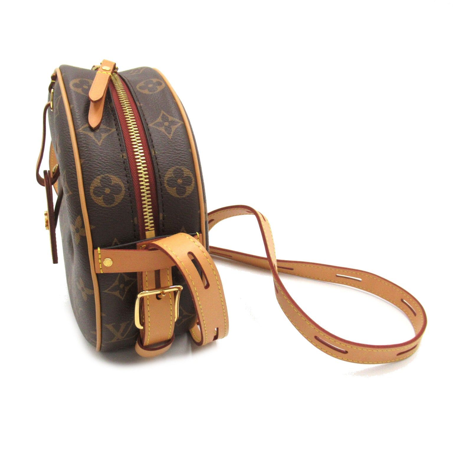 Louis Vuitton Louis Vuitton Boite Chapeau Souple Mm Shoulder Bag Coated Canvas Monogram Brown Size ONE SIZE - 3 Thumbnail
