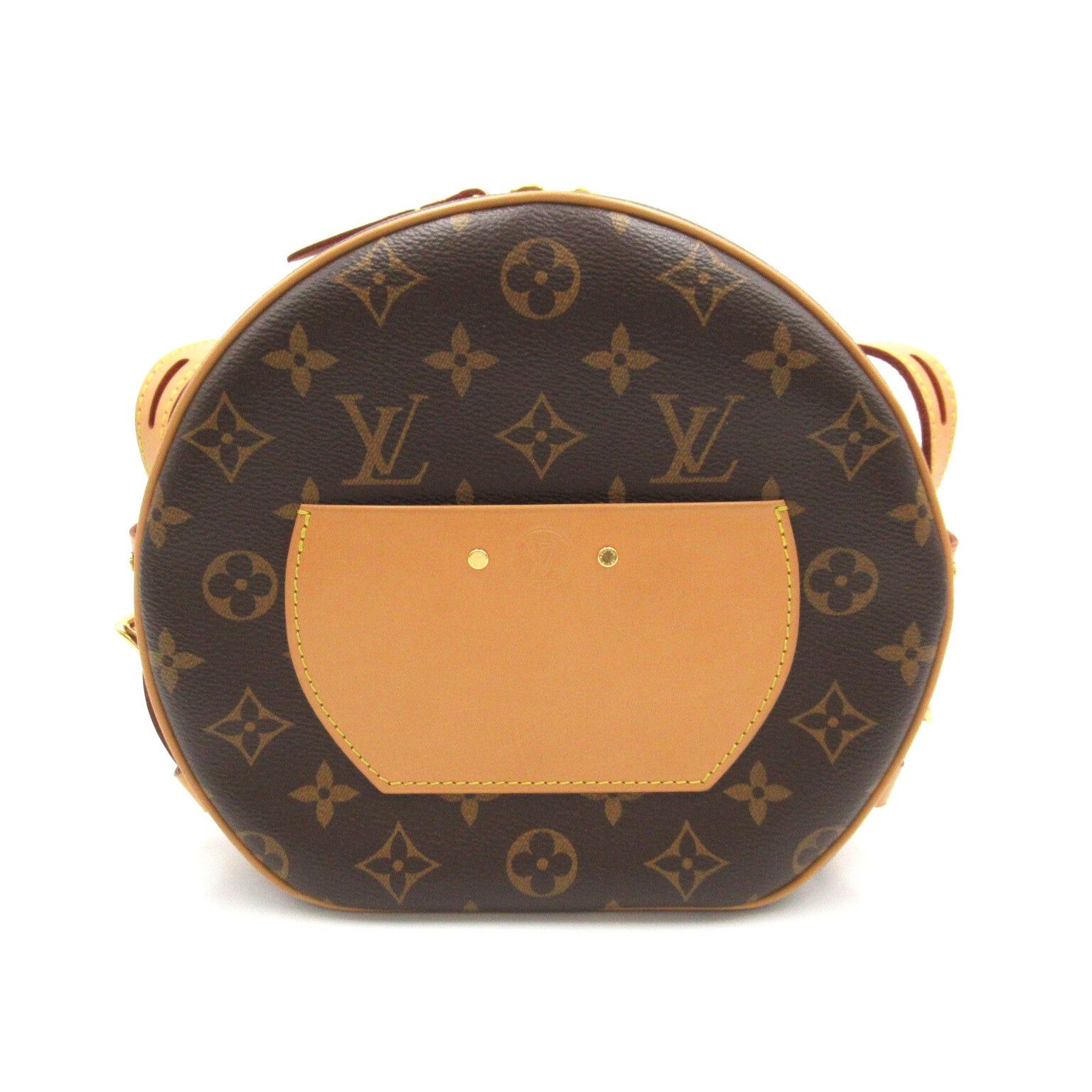 Louis Vuitton Louis Vuitton Boite Chapeau Souple Mm Shoulder Bag Coated Canvas Monogram Brown Size ONE SIZE - 2 Thumbnail